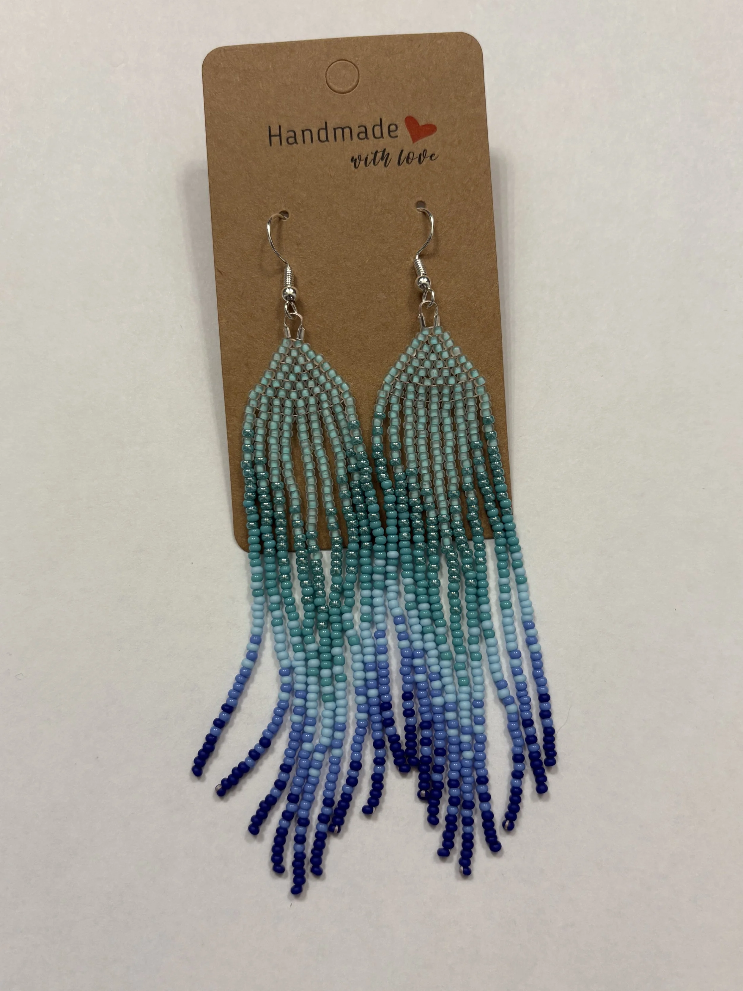 Glass Seed Bead Earrings