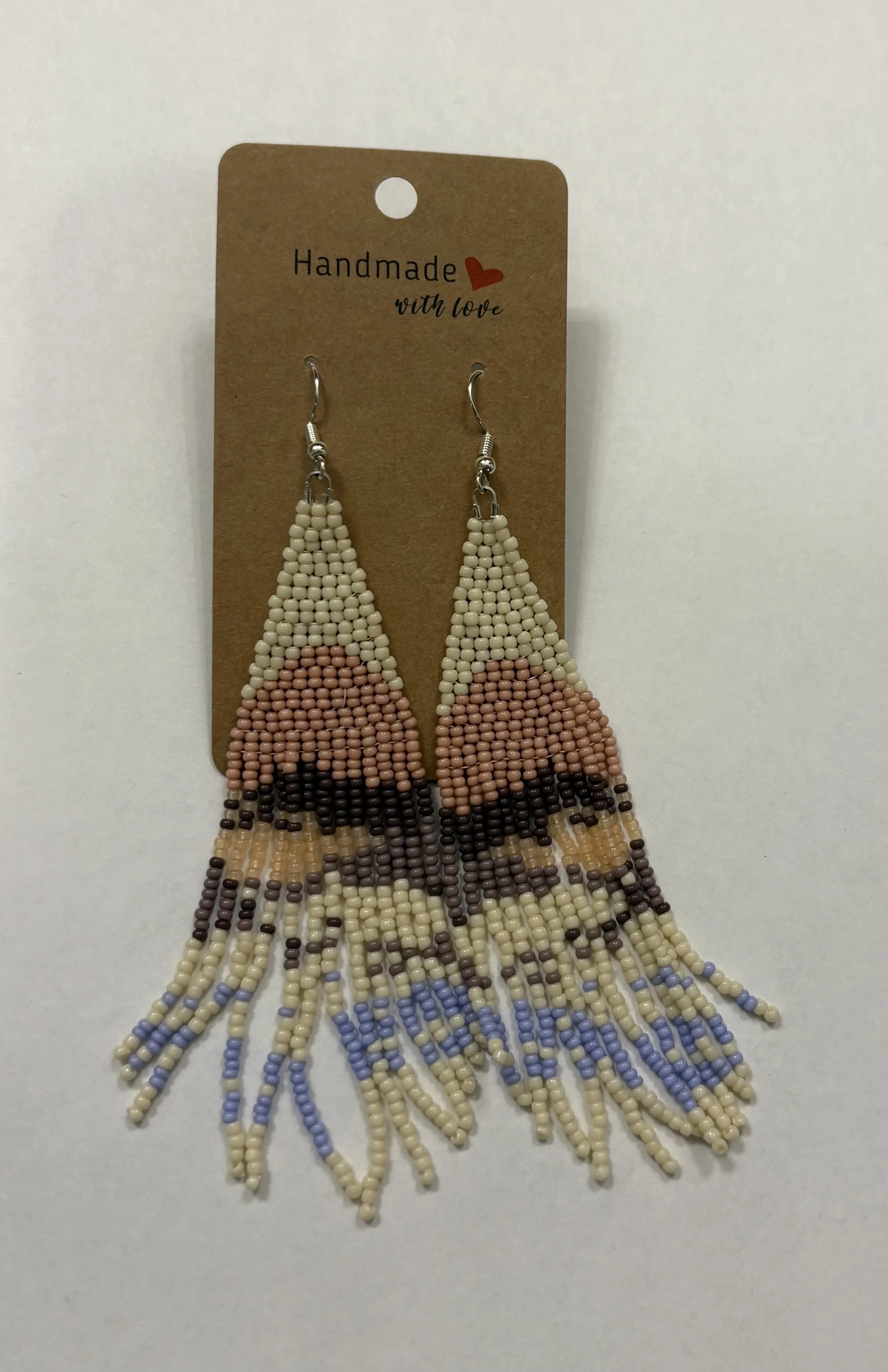 Glass Seed Bead Earrings