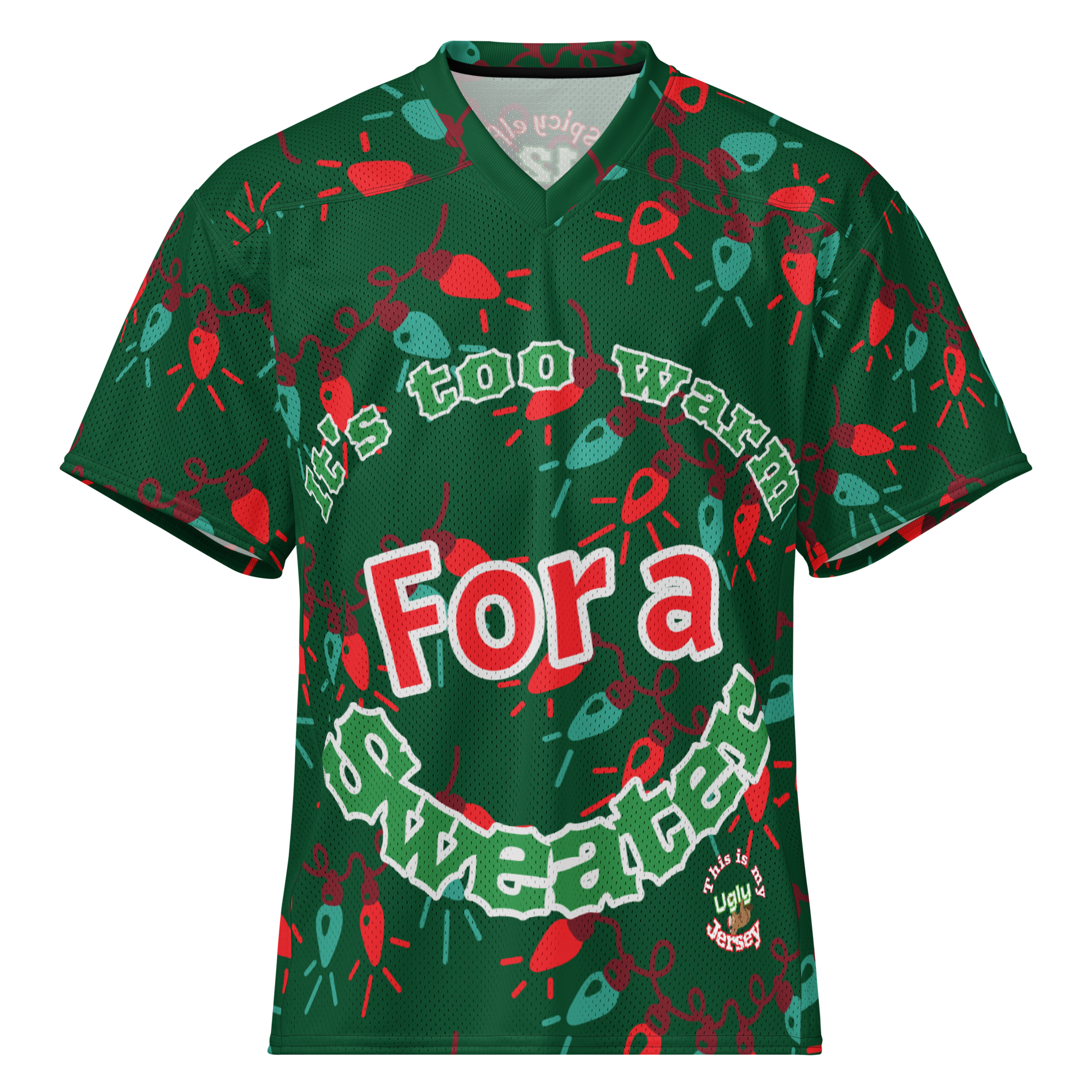 Christmas ugly sweater alternative for warmer climate. By LOLZ on Tap