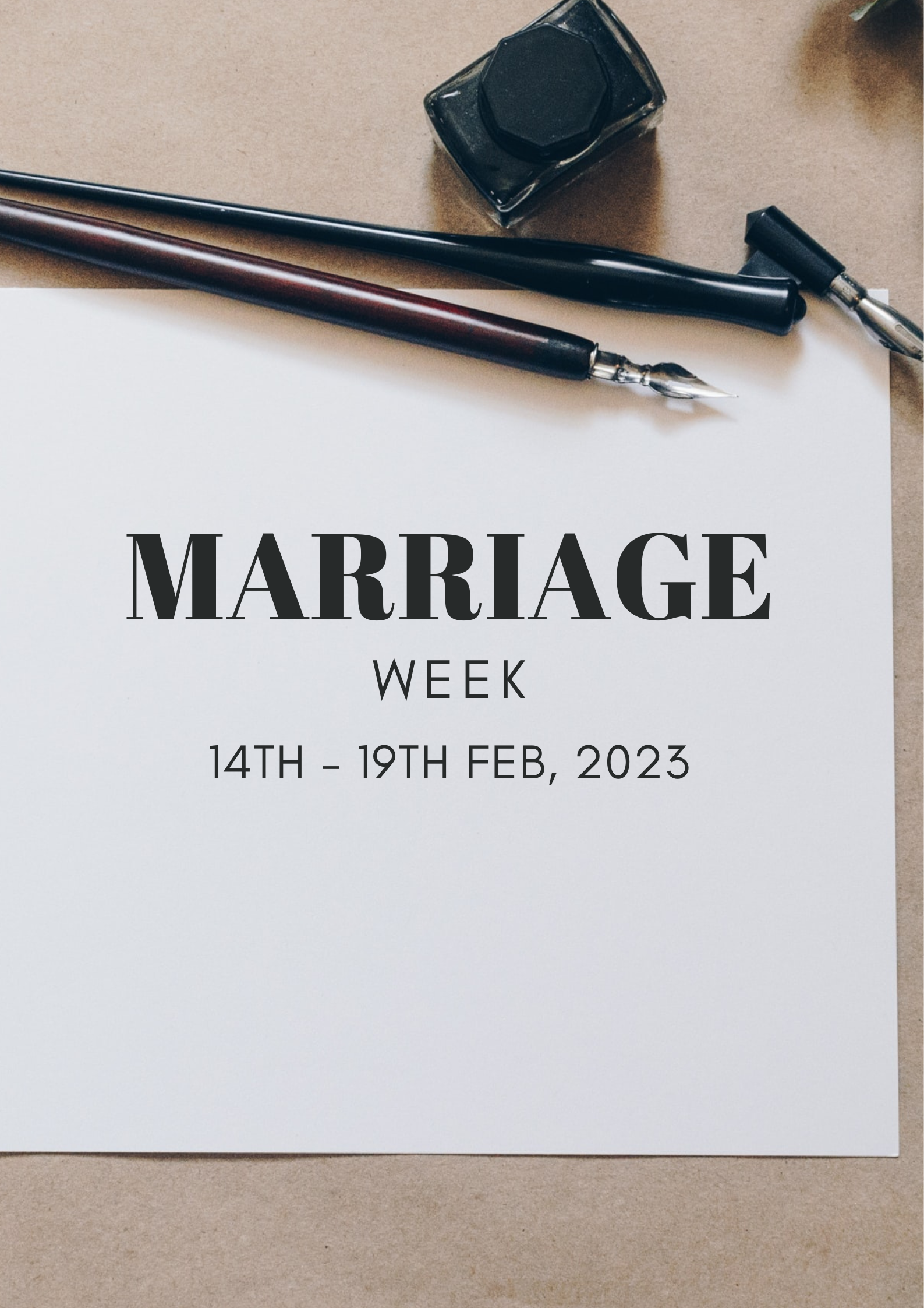 Marriage Week