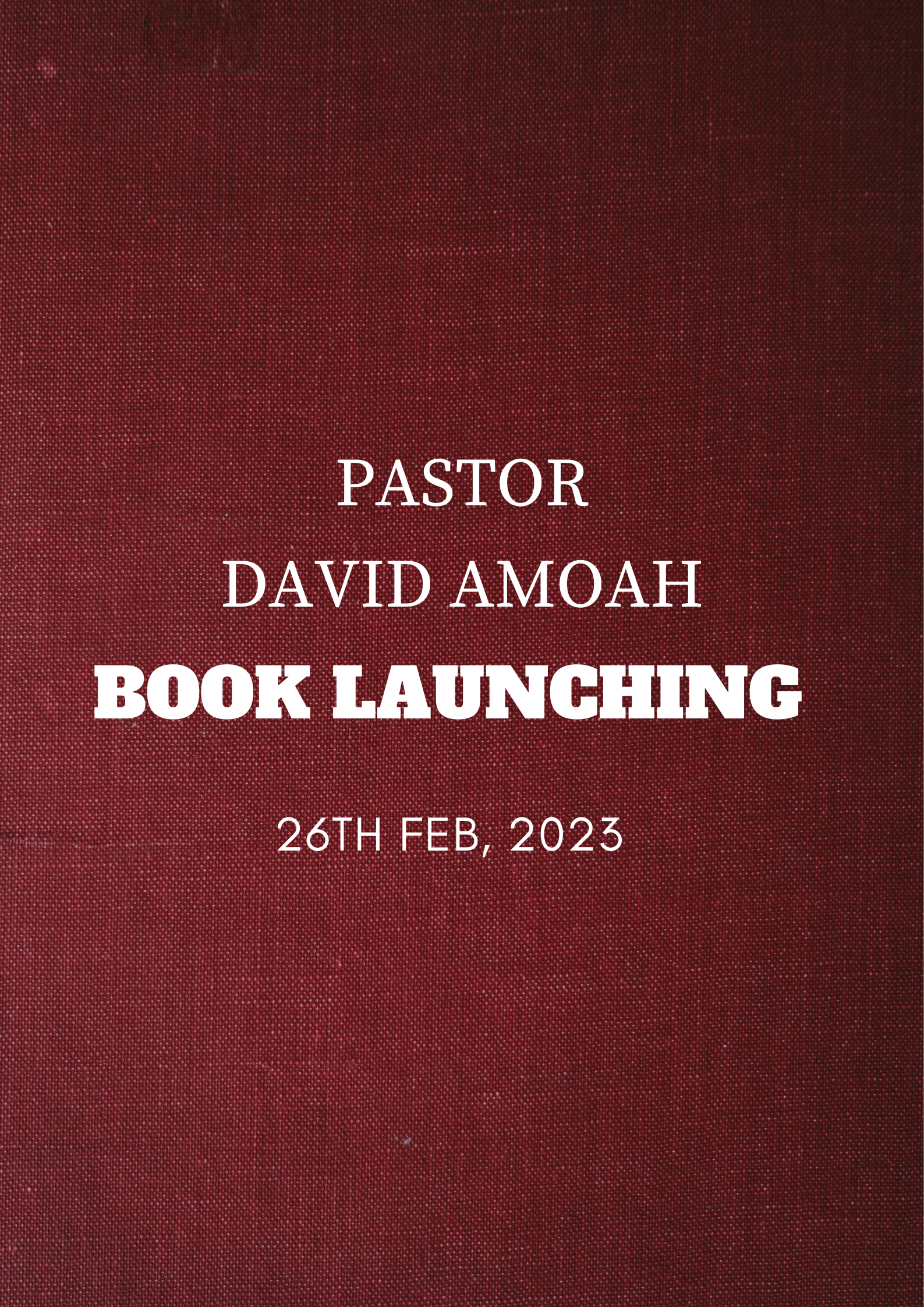 Book Launching