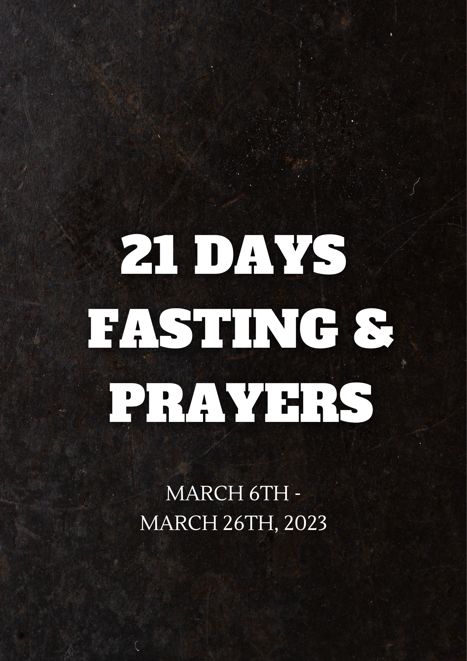 21 Days Fasting