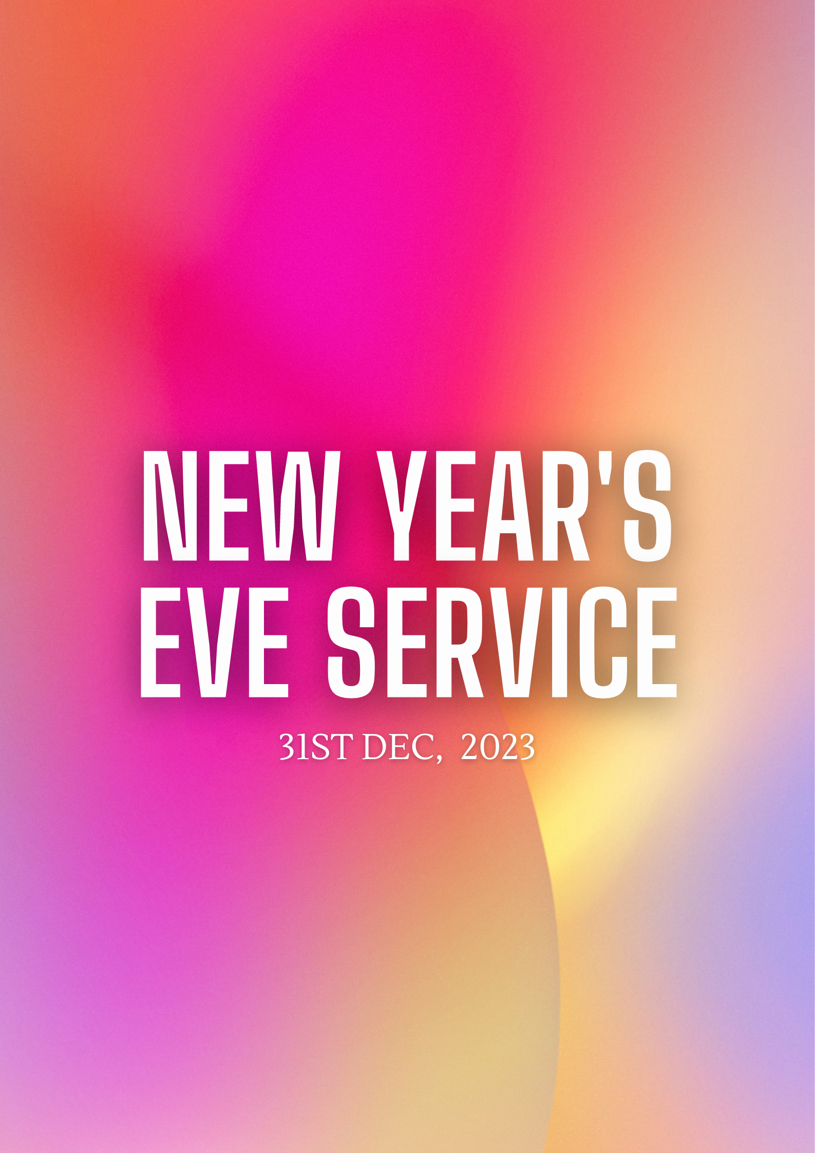 New Year’s Eve Service