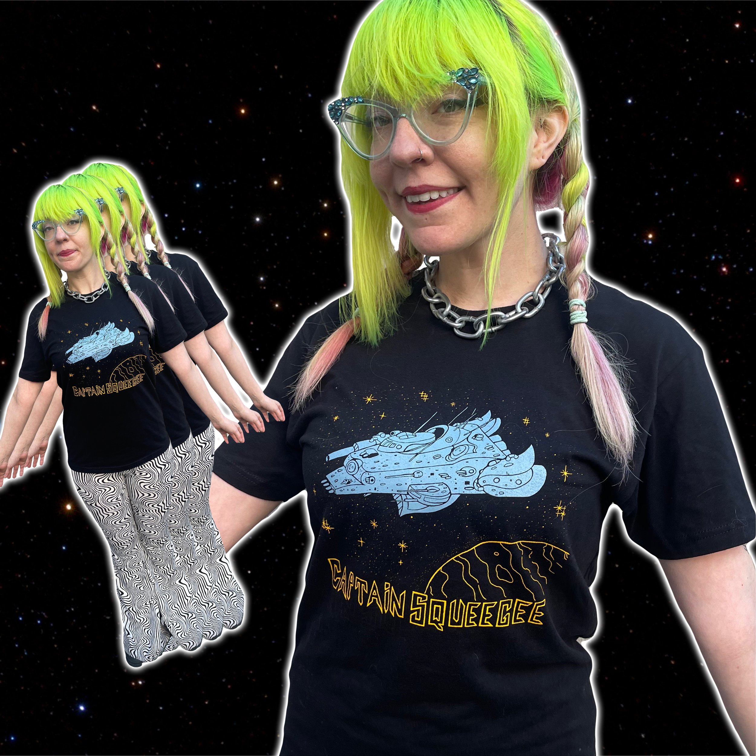 Captain Squeegee "Battleship" Tee