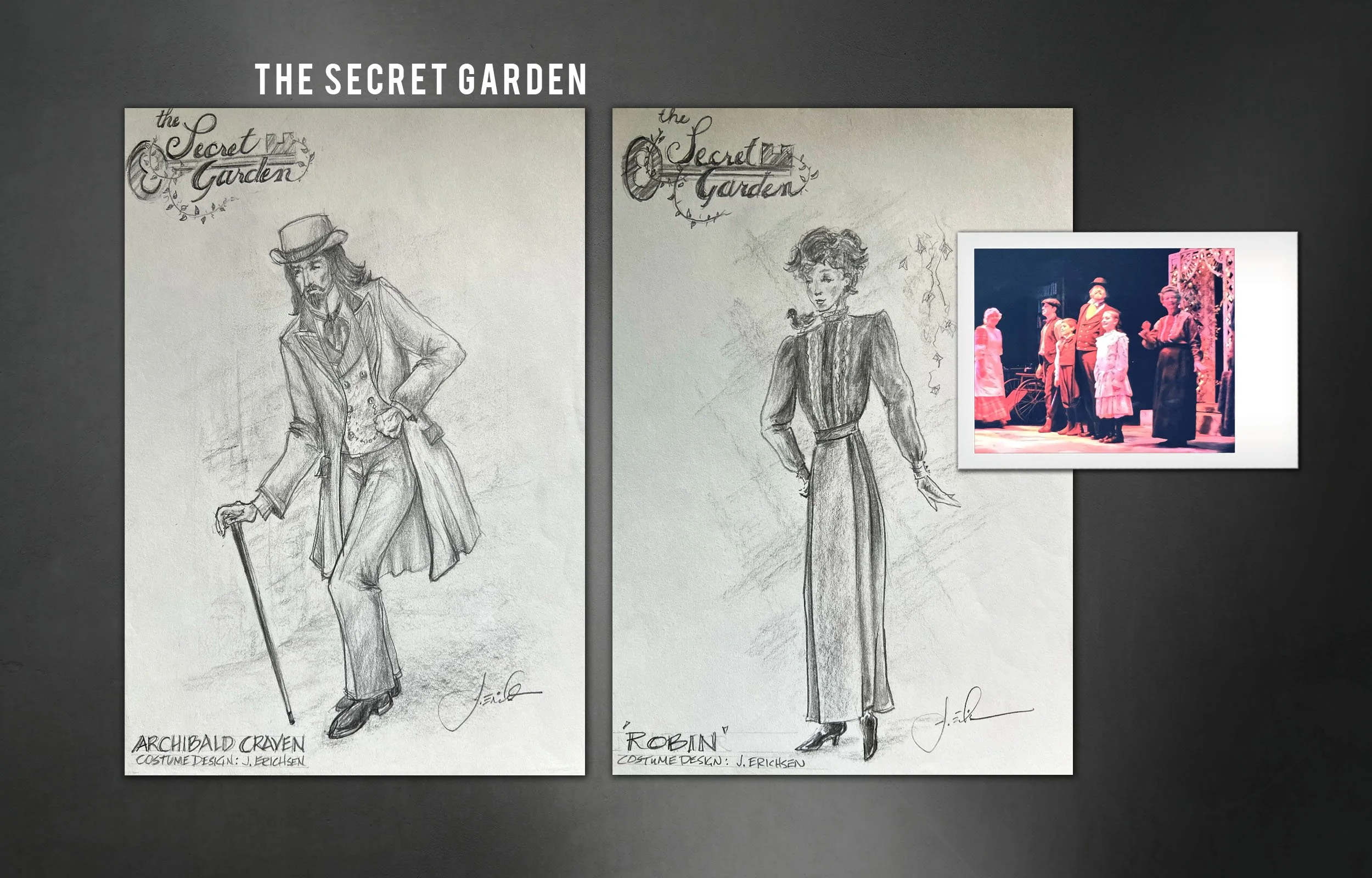 THE SECRET GARDEN: The Players Guild Theatre MainStage - Directed by William G. Fry; Costume Design Joshua Erichsen; Set & Lighting Design Joe Carmola