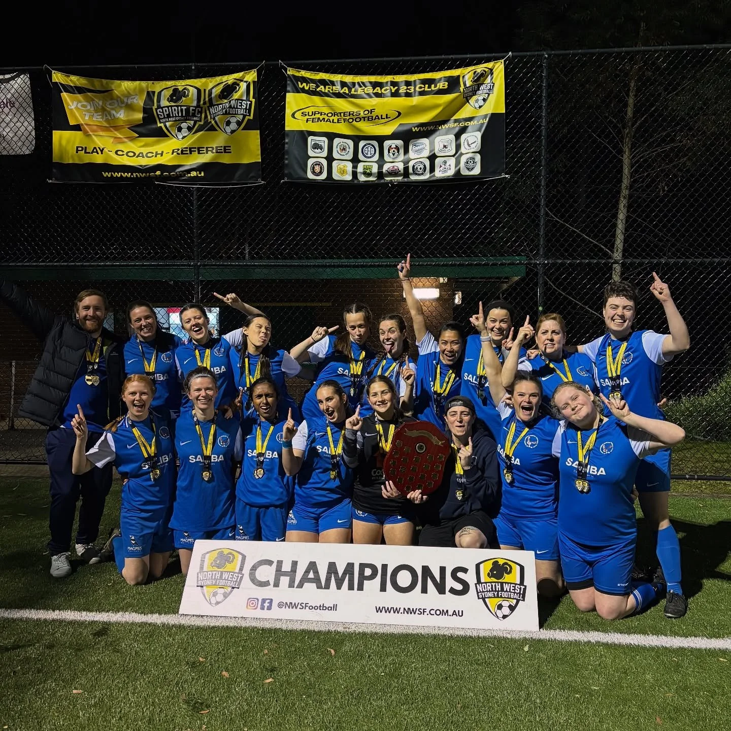 WAA3 premiers and champions!! 4-0 WIN!
Invincible season 🤩🤩🤩