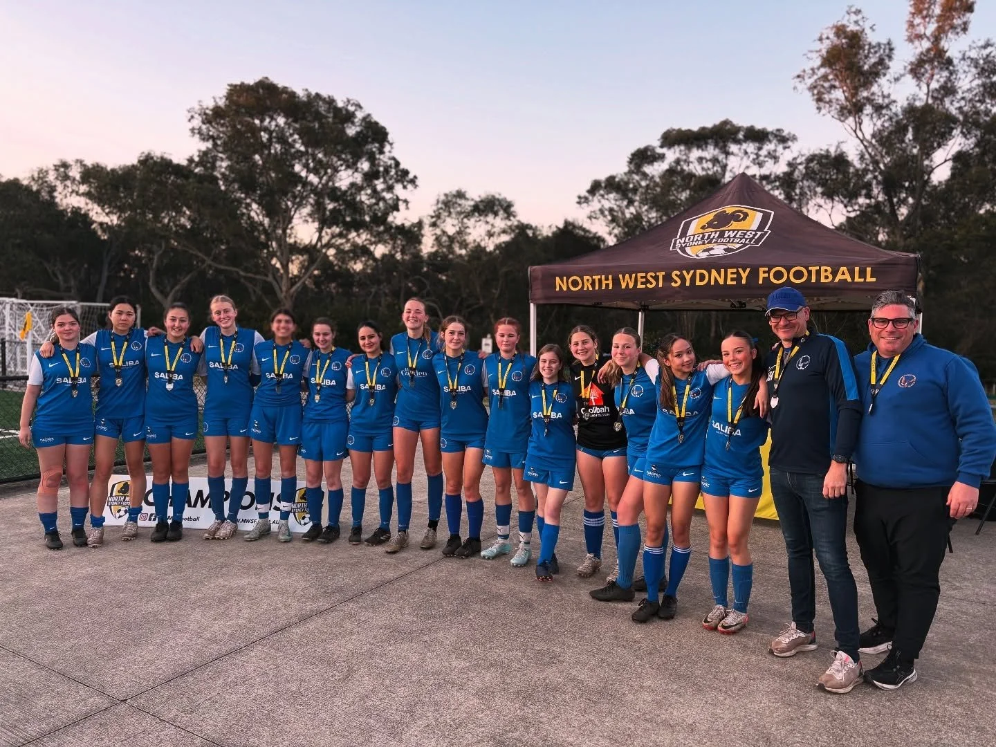 U18/2s runners up today in the grand final. A very close game, 3-2 the final score.. congrats on a great season, this team has come so far together and we are all very proud of you!!