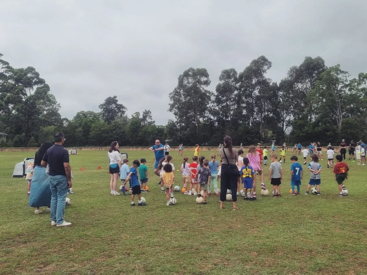 A great turnout to come and try day,  before the rain wanted to join in! (We always say football is for everyone, should have specified the rain is not invited 😂!!)

Thanks everyone who came along! The committee was happy to see everybody having fun