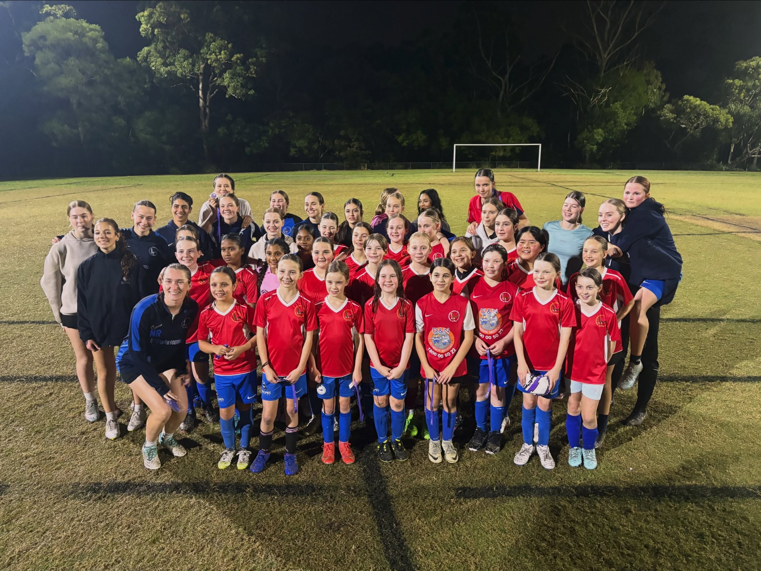 YTG !!! Our Junior Eagles braved the rain and joined WPL for a night of football fun as part of female football week celebrations. 

There was incredible energy on the pitch as the girls formed teams and competed in a tournament of races, challenges 