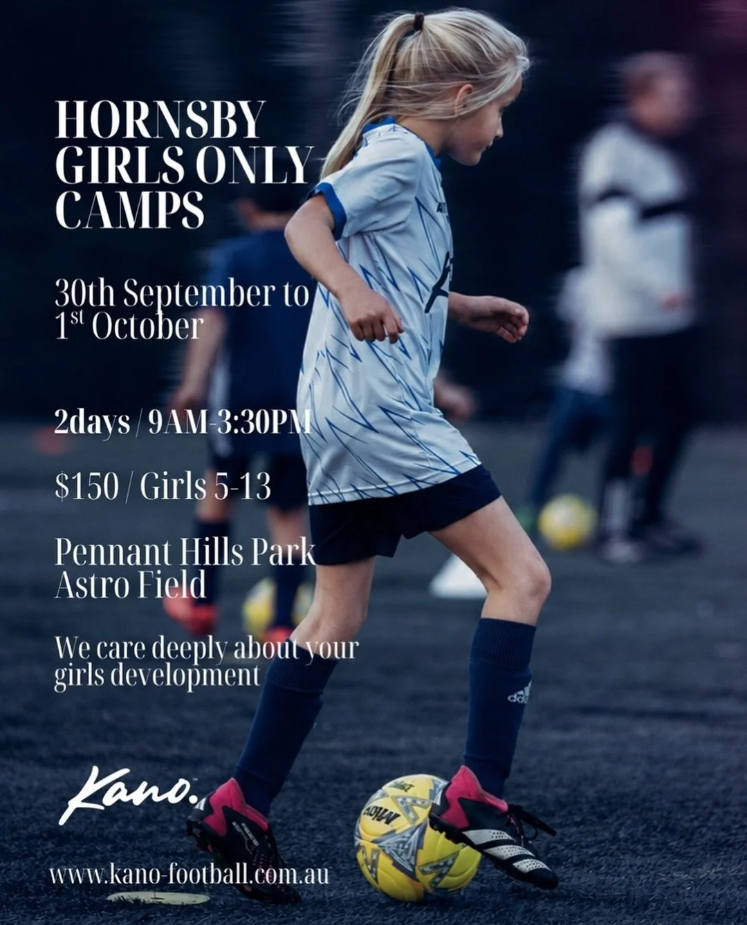 MESSAGE FROM OUR TRAINING PARTNER @kano_aus 

Your child keeps asking you about football.

But the season is finished.

Did you know Australia has one of the shortest football seasons in the world? By the end of August, many community grounds are no 