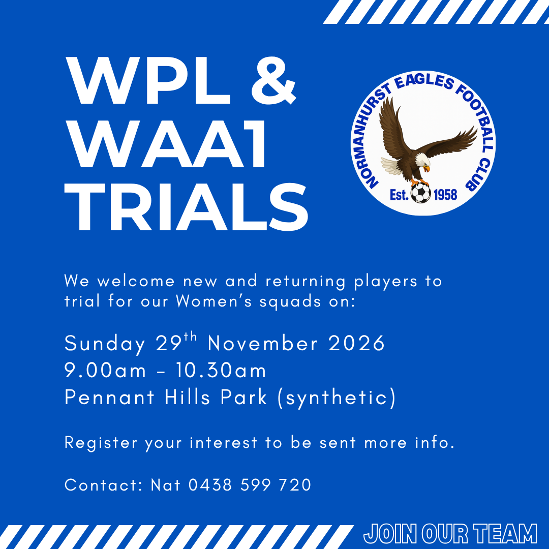 Women's Premier League Trials Season 2027