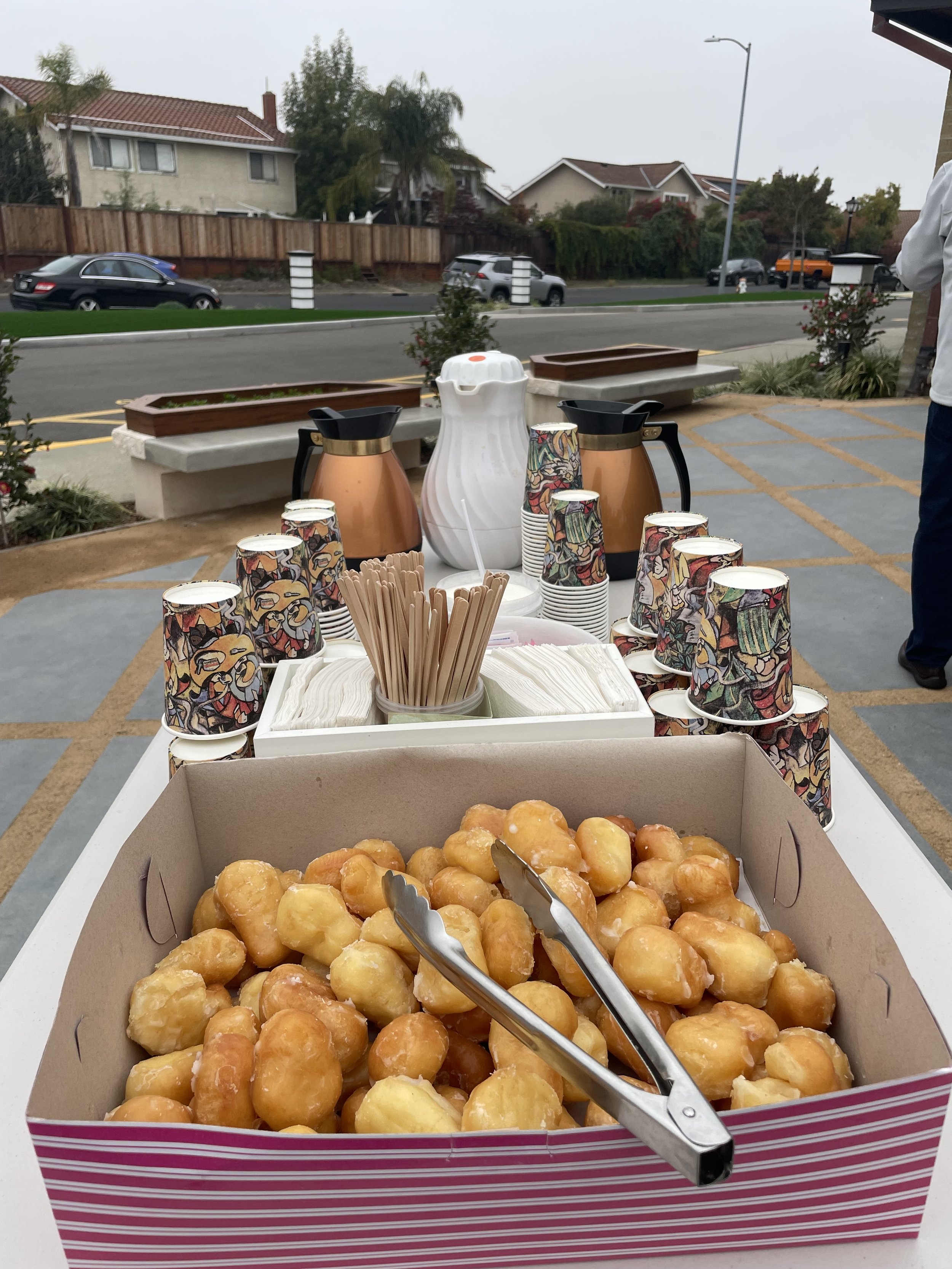Donuts after Sunday mass