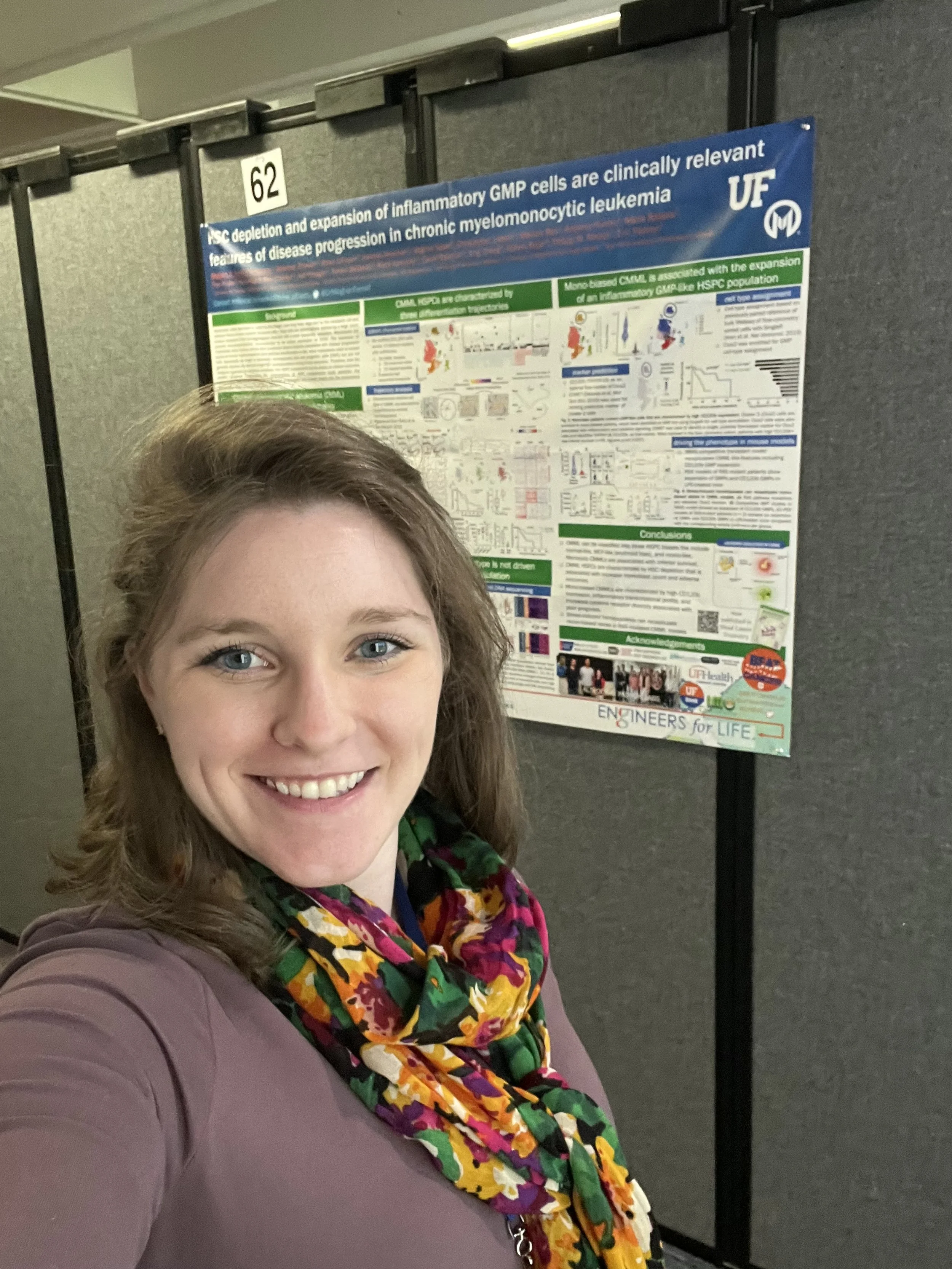 Prof. Ferrall-Fairbanks presents a poster at the Systems Approaches to Cancer Biology Meeting in Woods Hole, Massachusetts