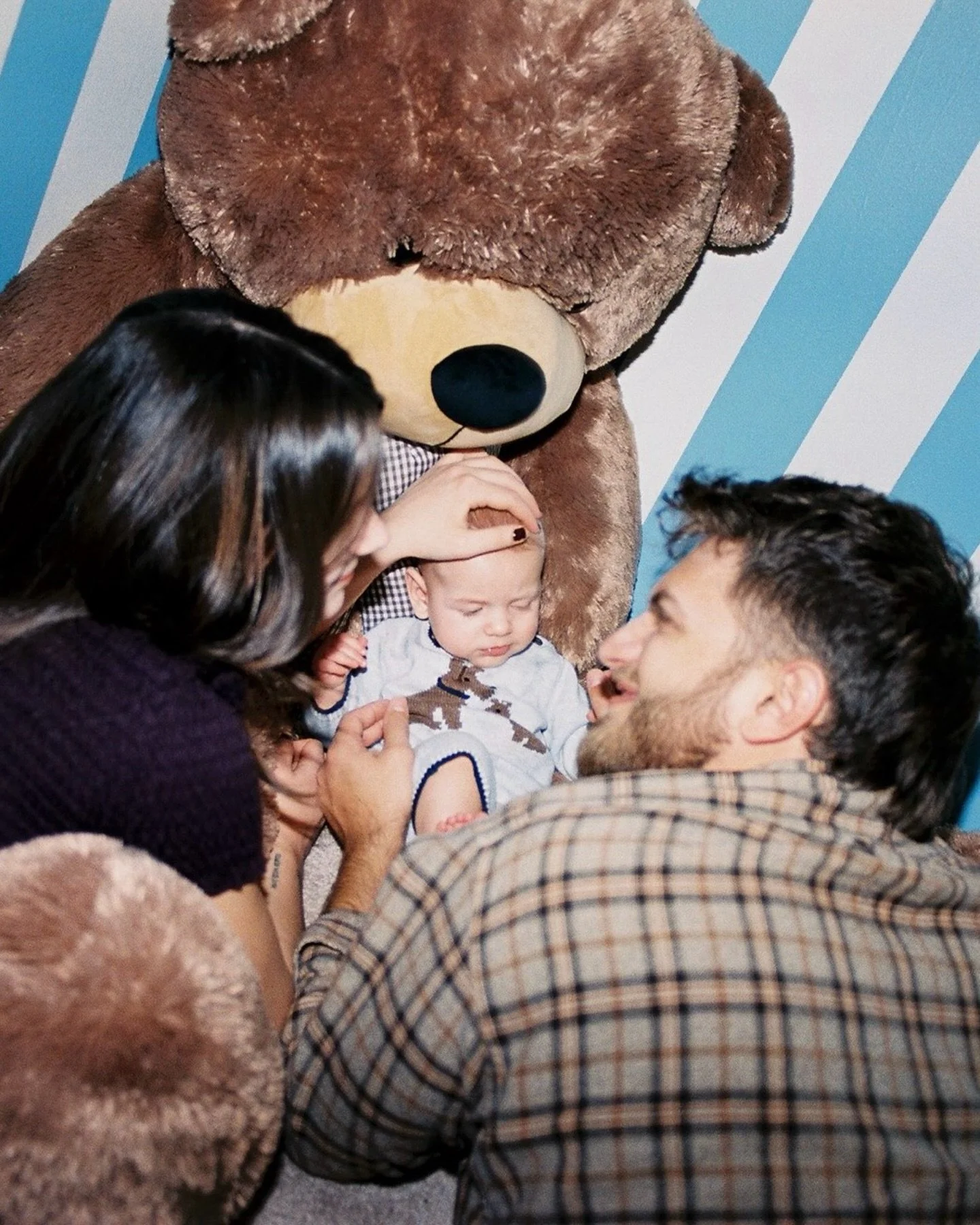 Life lately as a family photographer: photographing sweet families + accidentally collecting the best nursery decor inspo.
.
.
.
🎞️ all film family photography, 2026 family photos, indianapolis photographer, vhs family footage, giant nursery bear, i