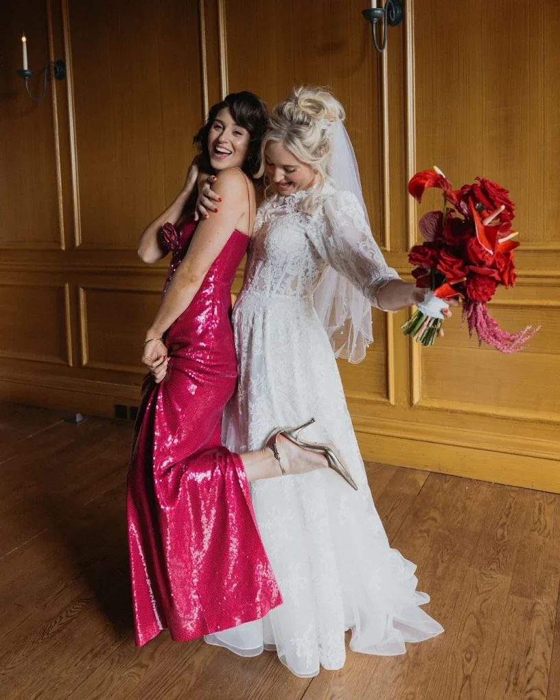 Bridal hair and makeup by Julie McGuire, Edinburgh