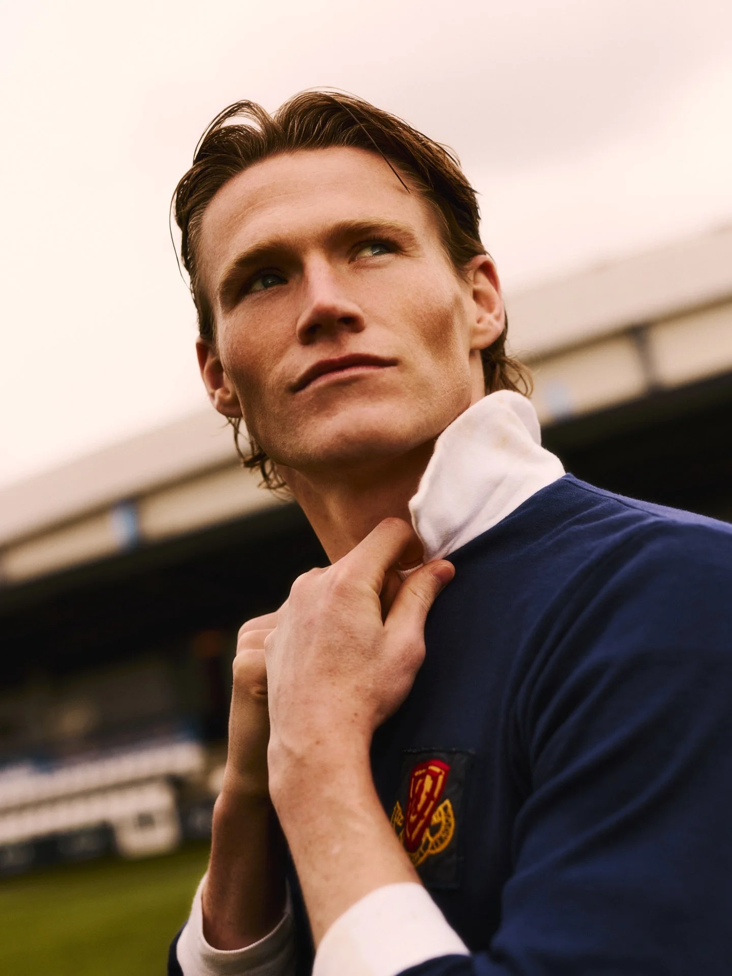 Grooming Scott McTominay for British GQ