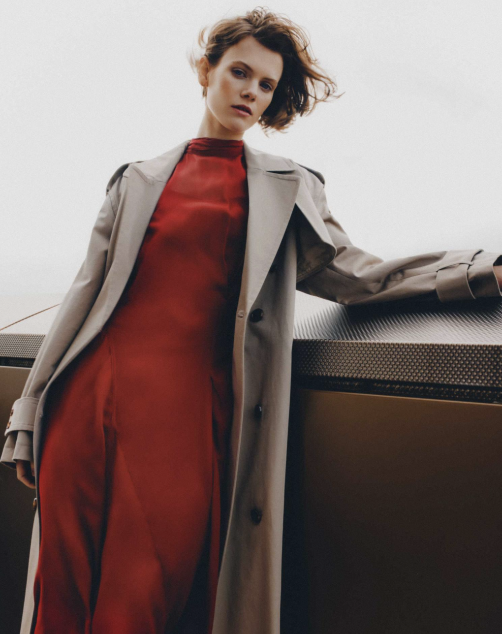 Grazia magazine - Edinburgh Style shooot with model at St James Quarter