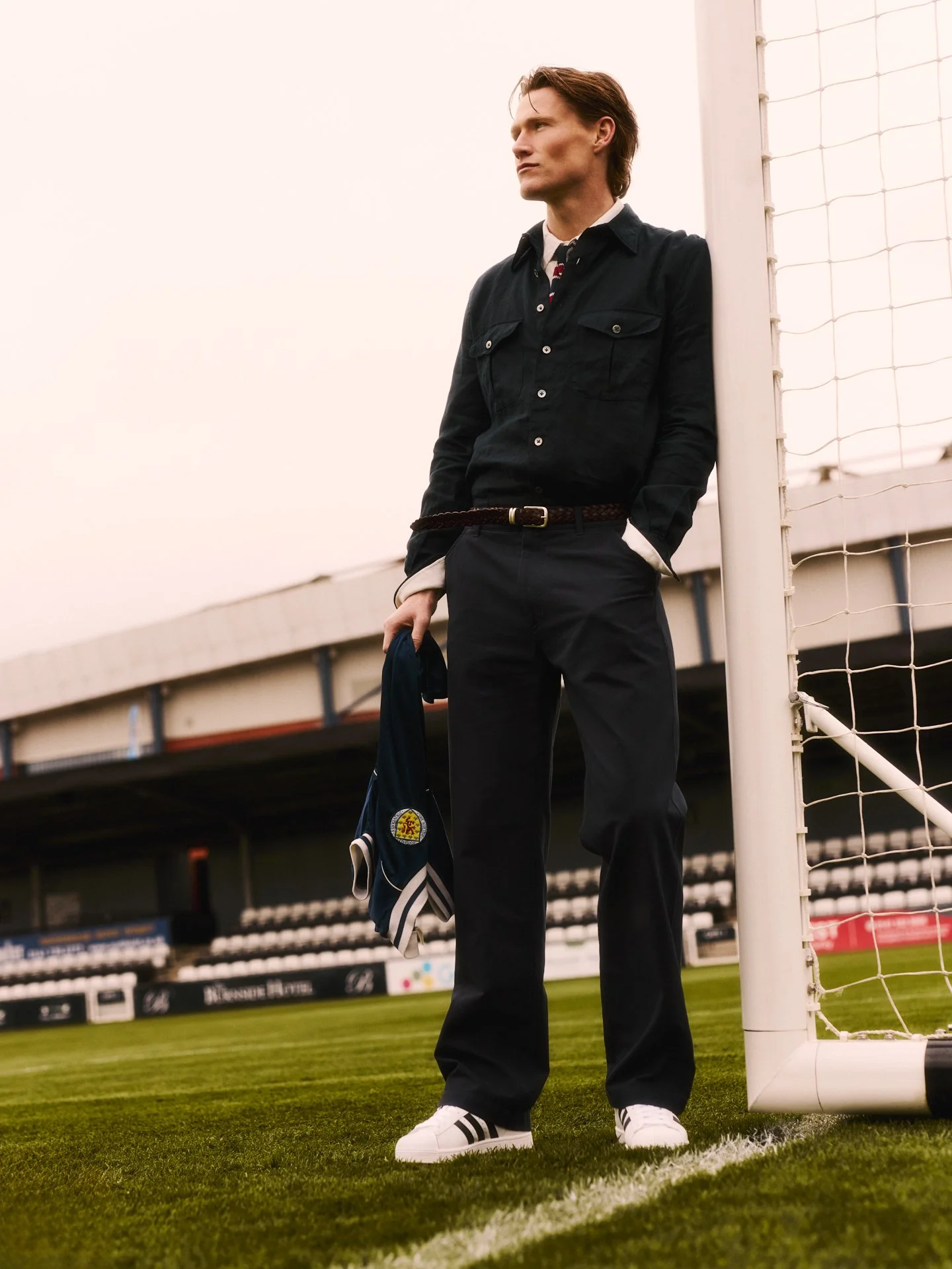 Scott McTominay for British GQ by Paul Andrew Reich — grooming by Julie McGuire