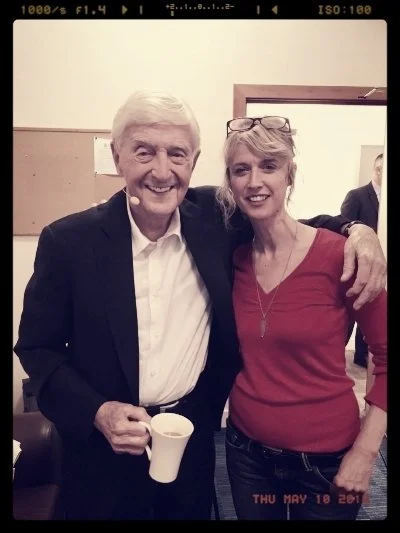 Hair and Makeup for Michael Parkinson's Book Tour