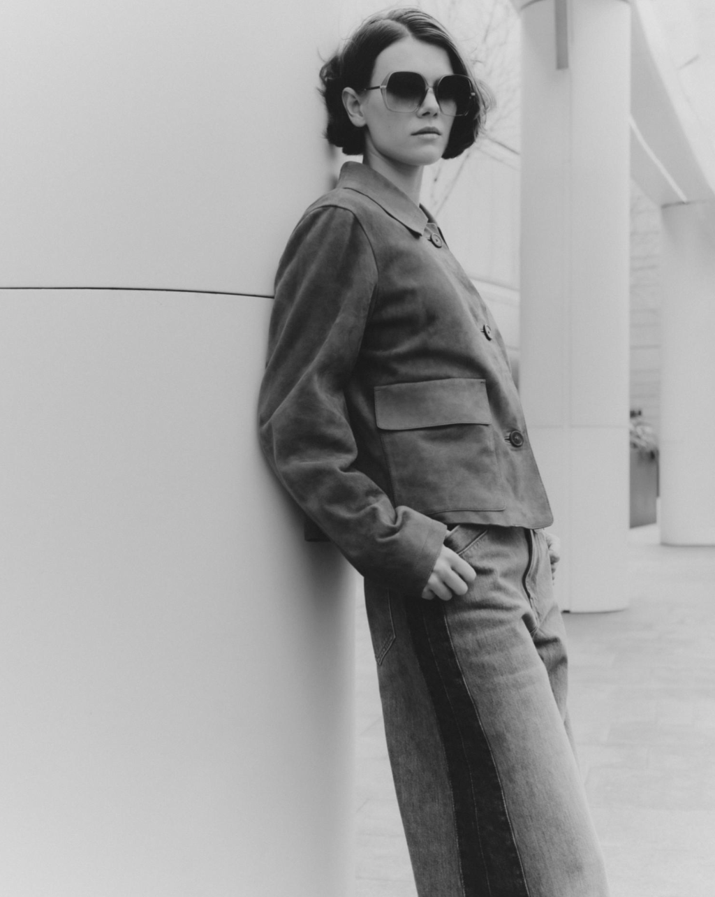 Grazia magazine - Edinburgh Style shooot with model at St James Quarter