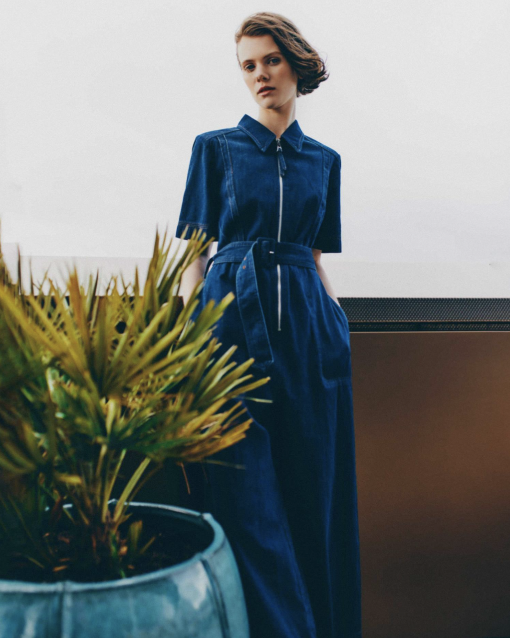 Grazia magazine - Edinburgh Style shooot with model at St James Quarter