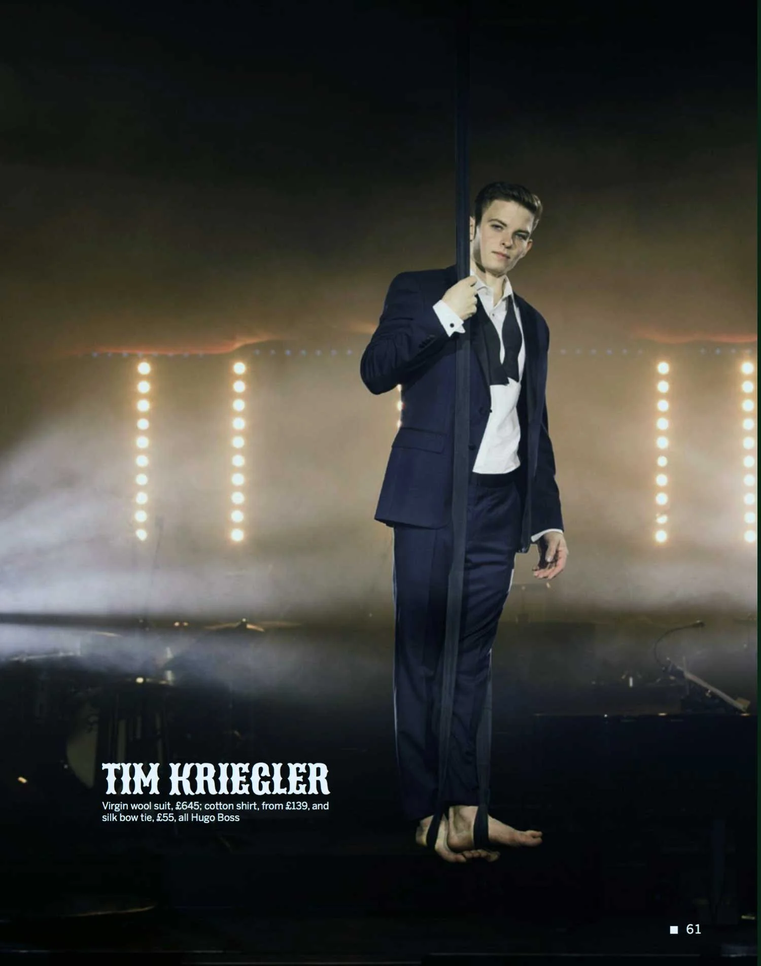 Shoot for I-on Magazine with circus performers La Clique - starring Tim Kriegler