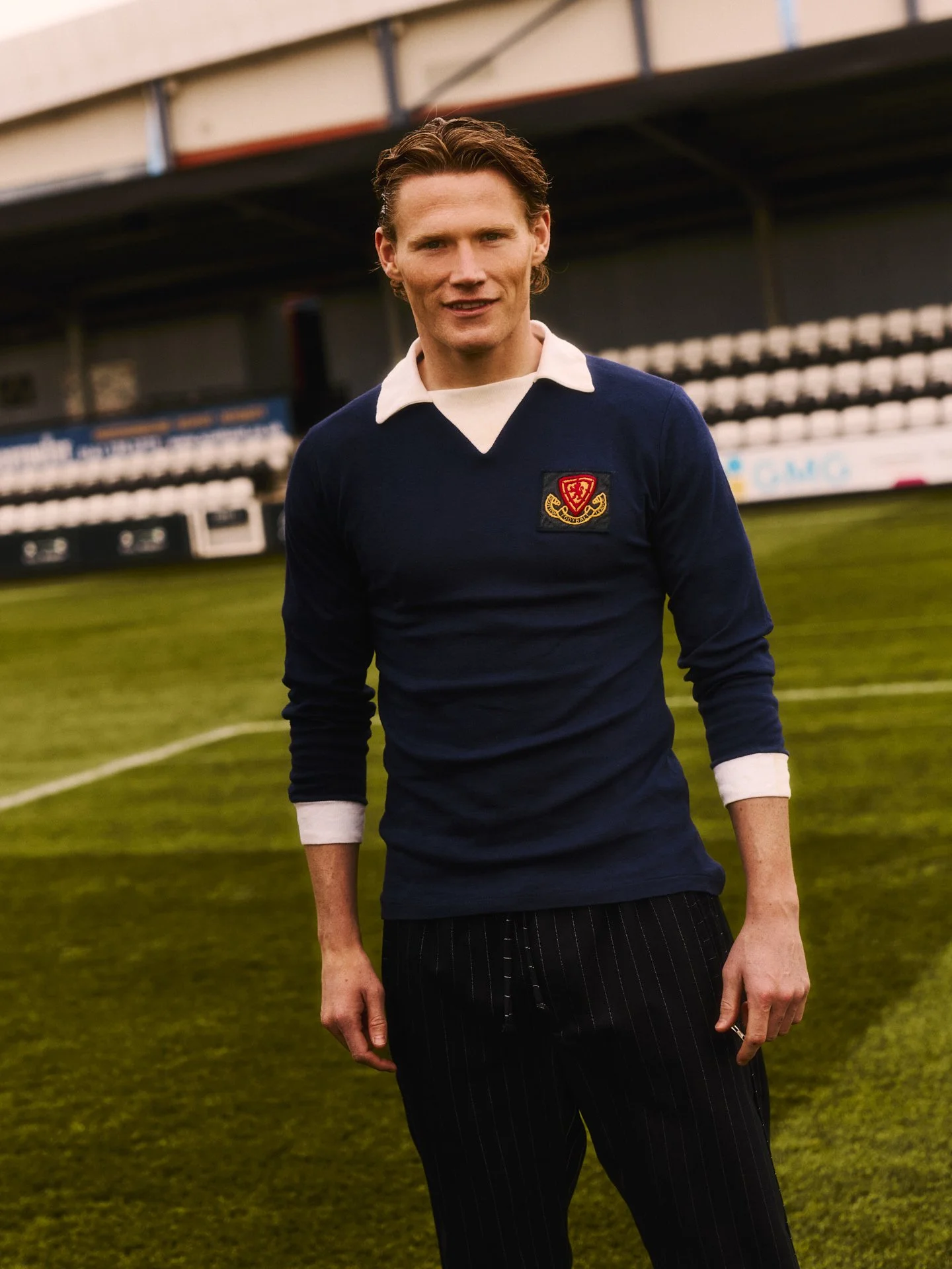 Scott McTominay for British GQ by Paul Andrew Reich — grooming by Julie McGuire