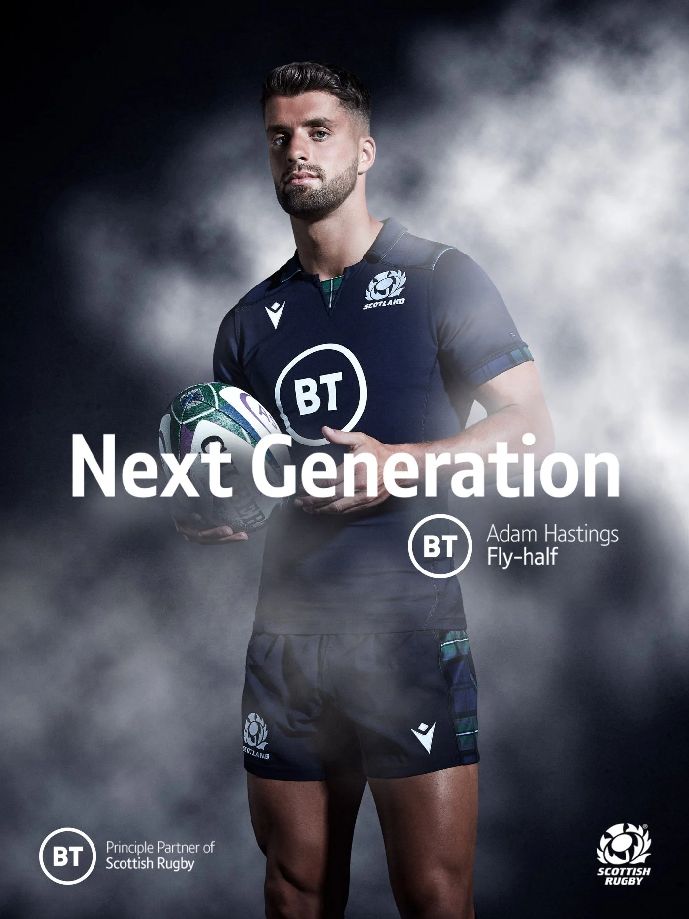 Scottish Rugby X BT Promo shoot HMUA