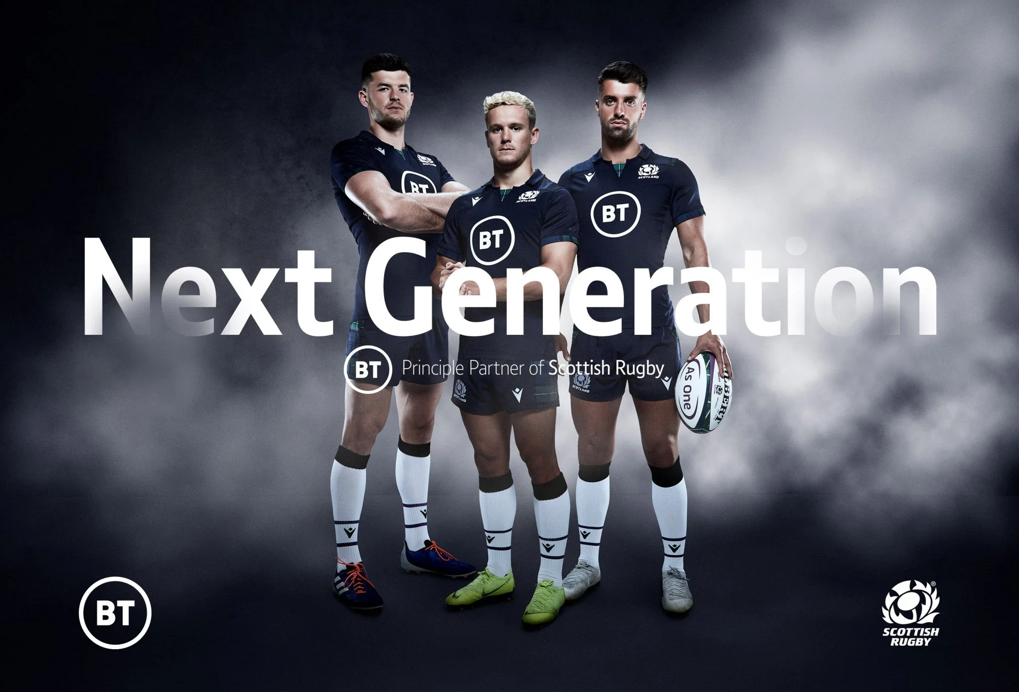 Scottish Rugby X BT Promo shoot HMUA