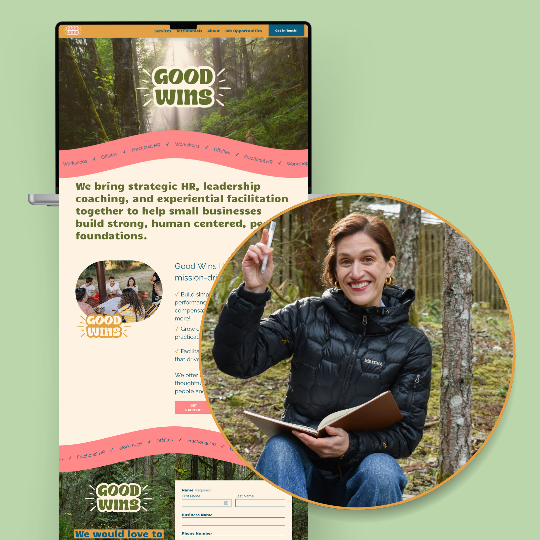 Building a Vibrant Brand + Online Presence for Good Wins HR: A Behind-the-Scenes Look