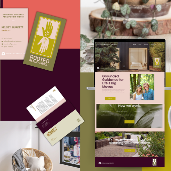 Client Story: How Botanical Art and Tarot Inspired Rooted Realty Group’s Unique Brand