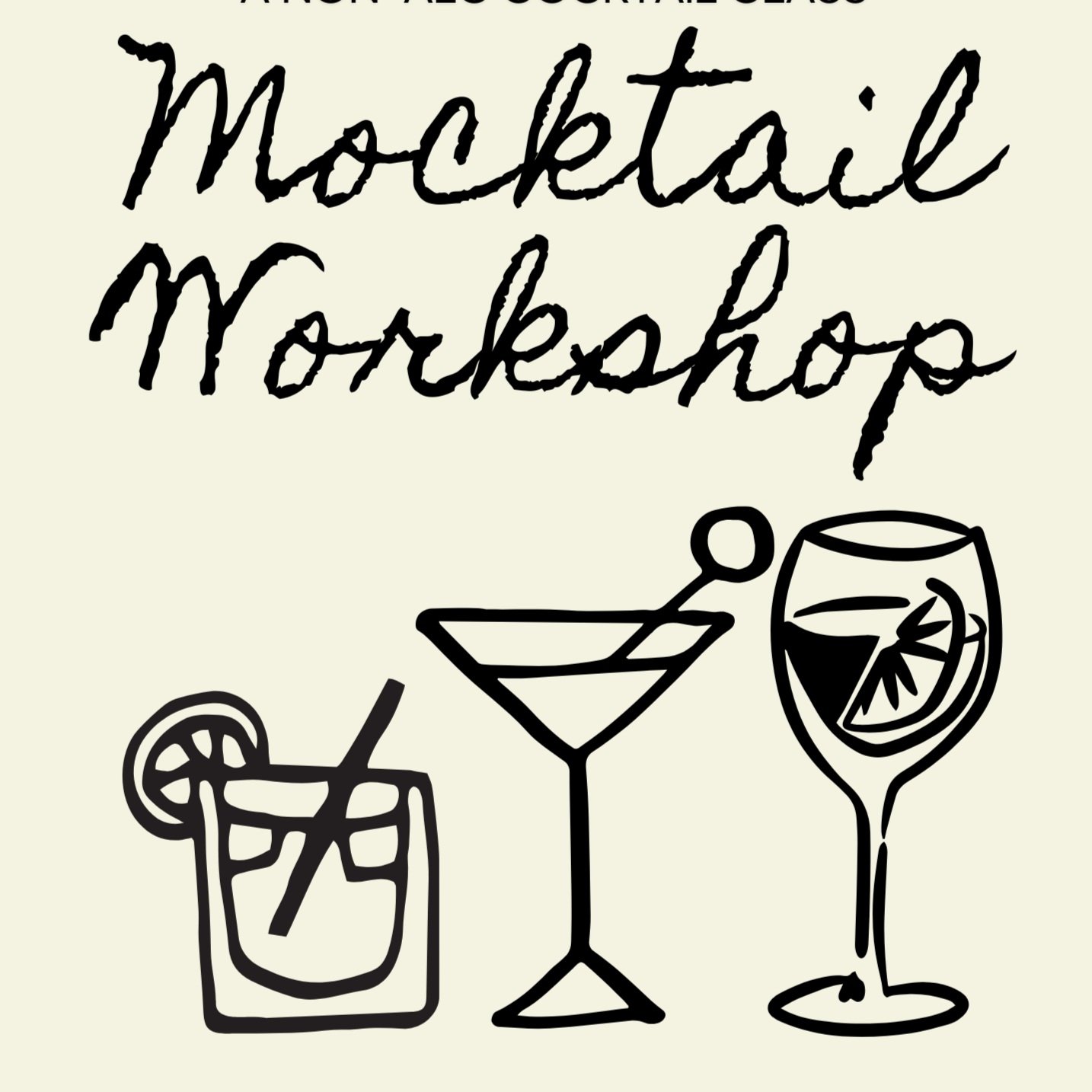 Mocktail Workshop 4/19/25