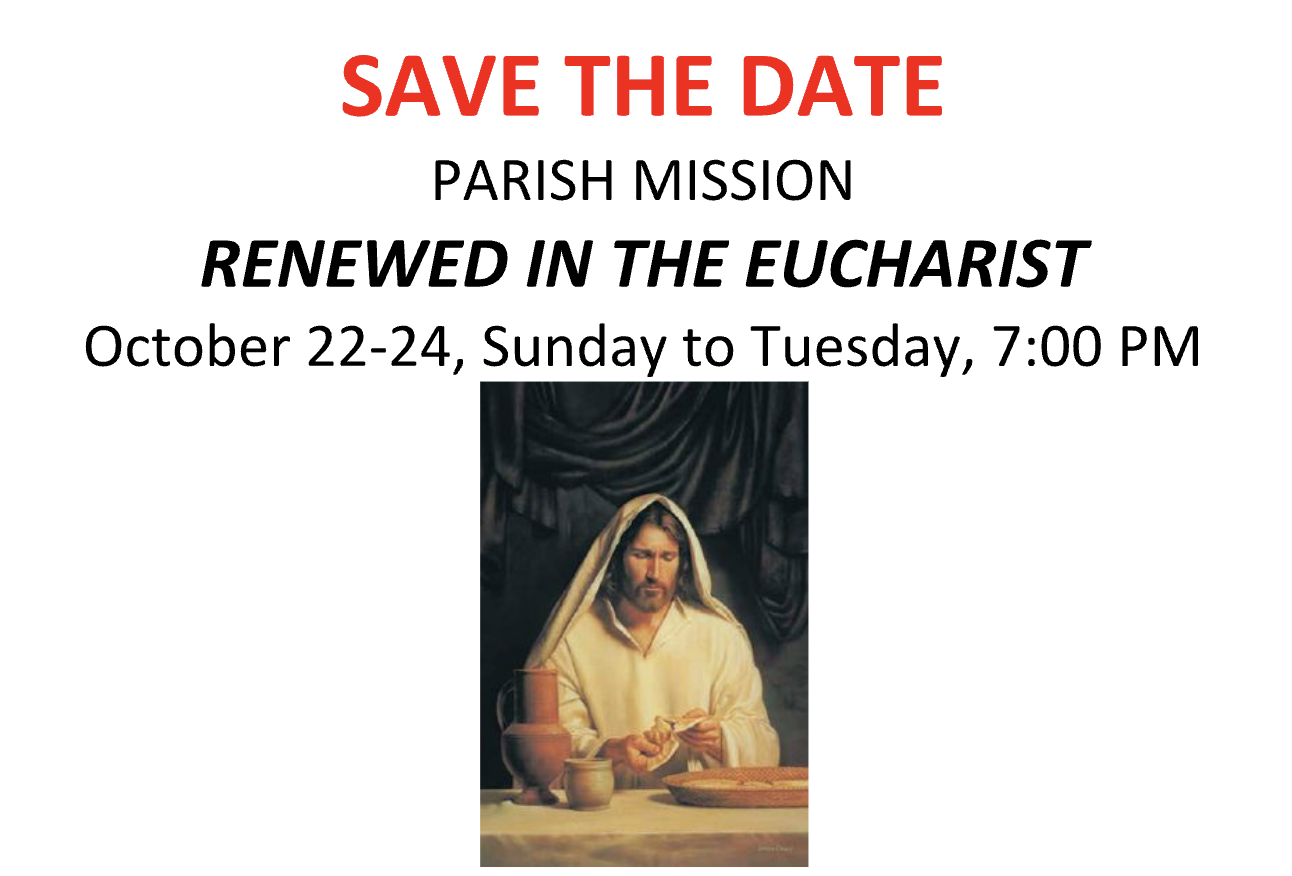 Renewed in the Eucharist