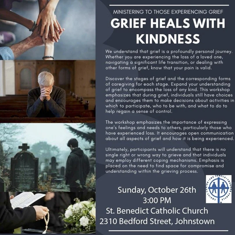 Grief Heals with Kindness Workshop