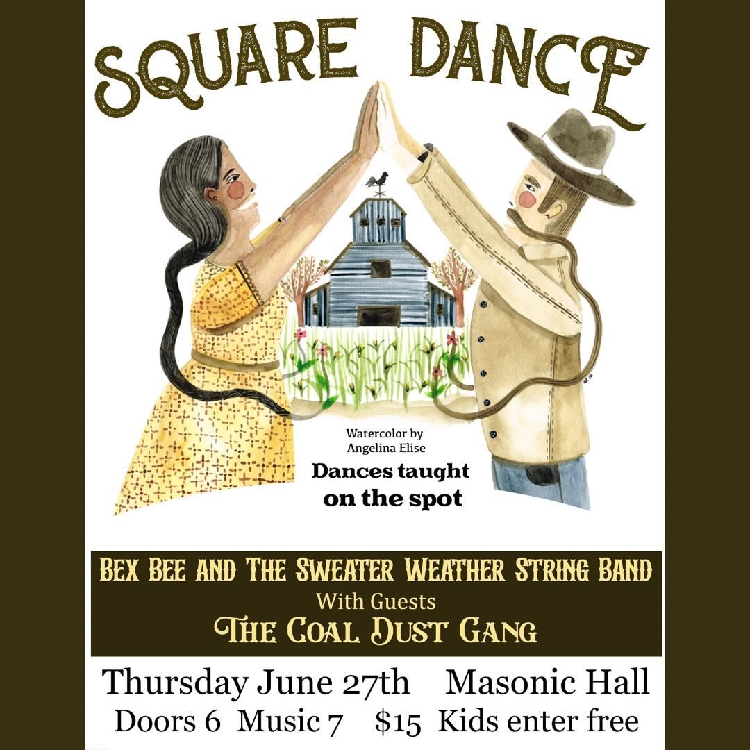We&rsquo;ll be playing a rare string band set for this one, but don&rsquo;t worry, we&rsquo;re still gonna go hard. 
#squaredance #stringband #outlawcountry
