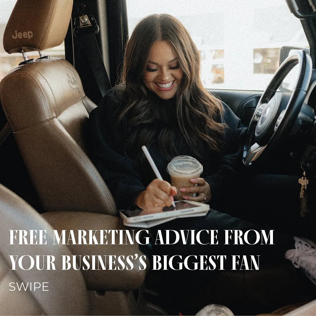 Answers to some of the questions that were submitted for free marketing advice this week. Thank you for trusting me with your marketing needs! I love you ✨

#marketingtips #digitalmarketing #marketing #smallbusinesssupport #smallbusinessmarketing