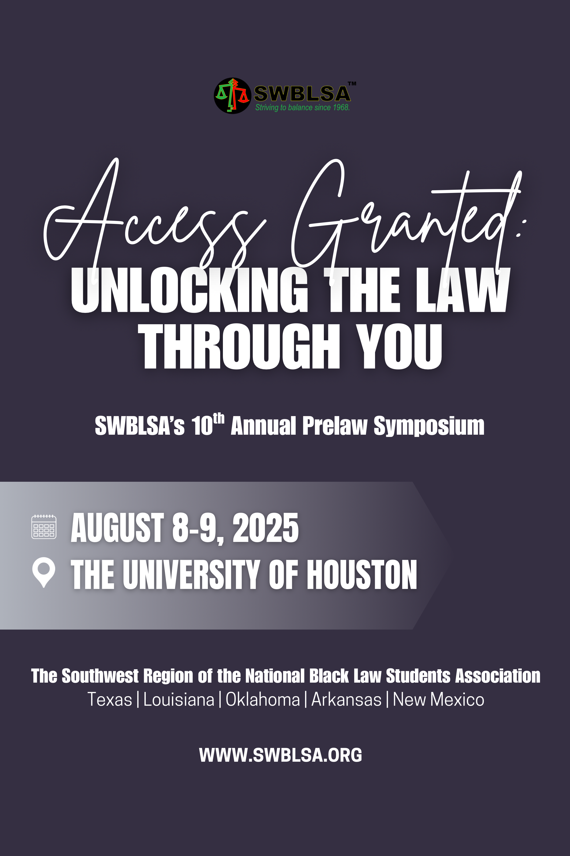 SWBLSA 10th Annual Prelaw Symposium and Job Fair