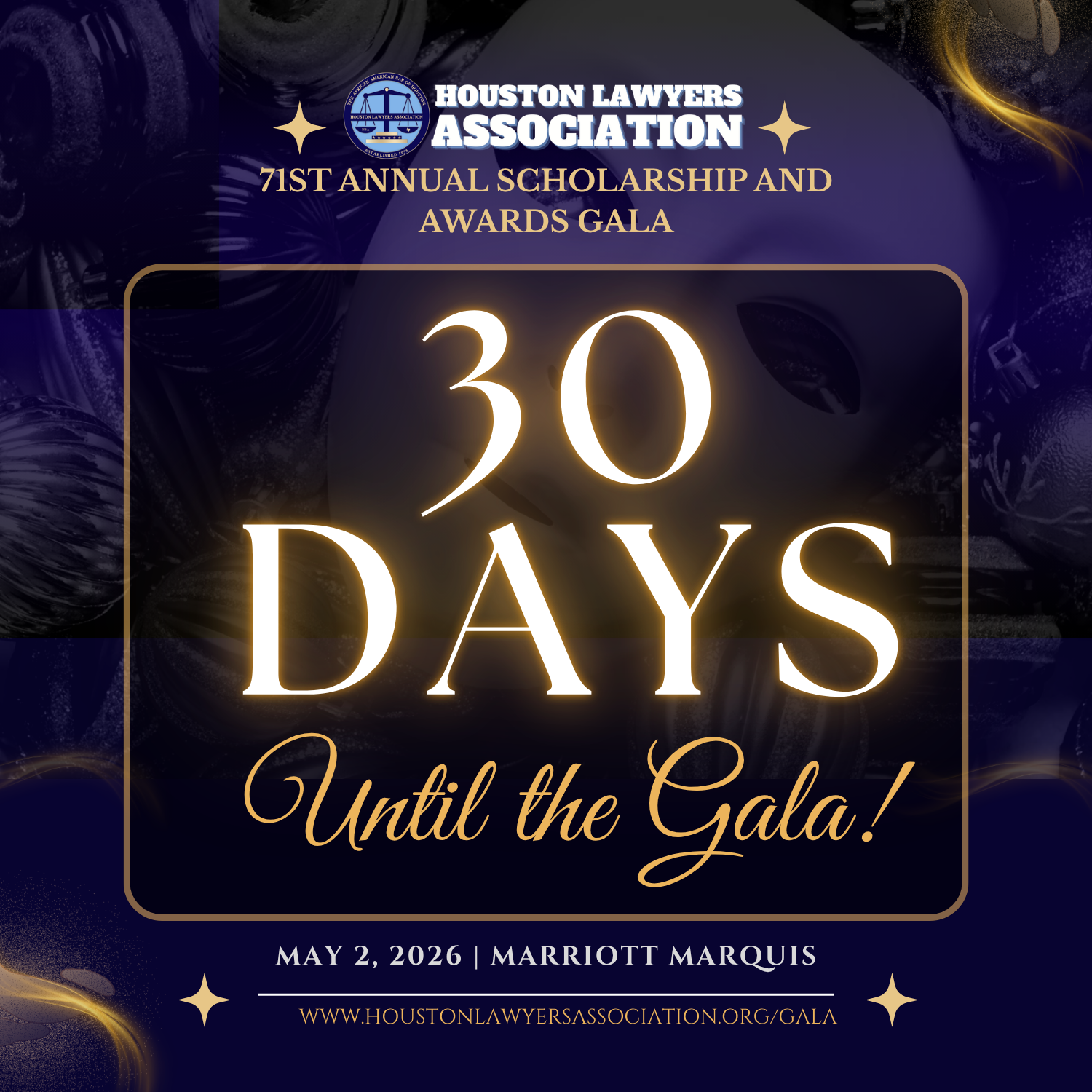 30 Days Until Our Annual Scholarship &amp; Awards Gala 