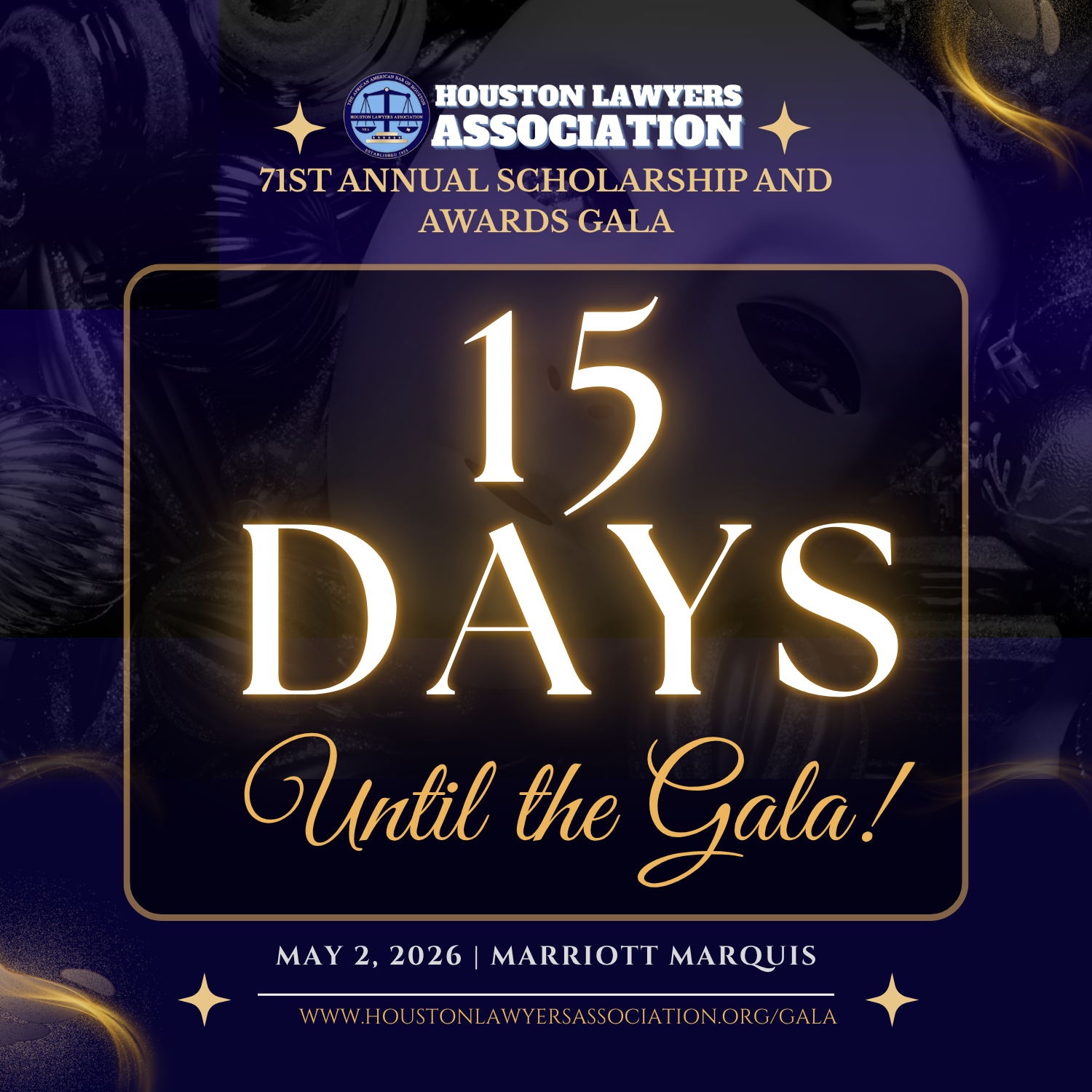 15 Days Until Our Annual Scholarship &amp; Awards Gala