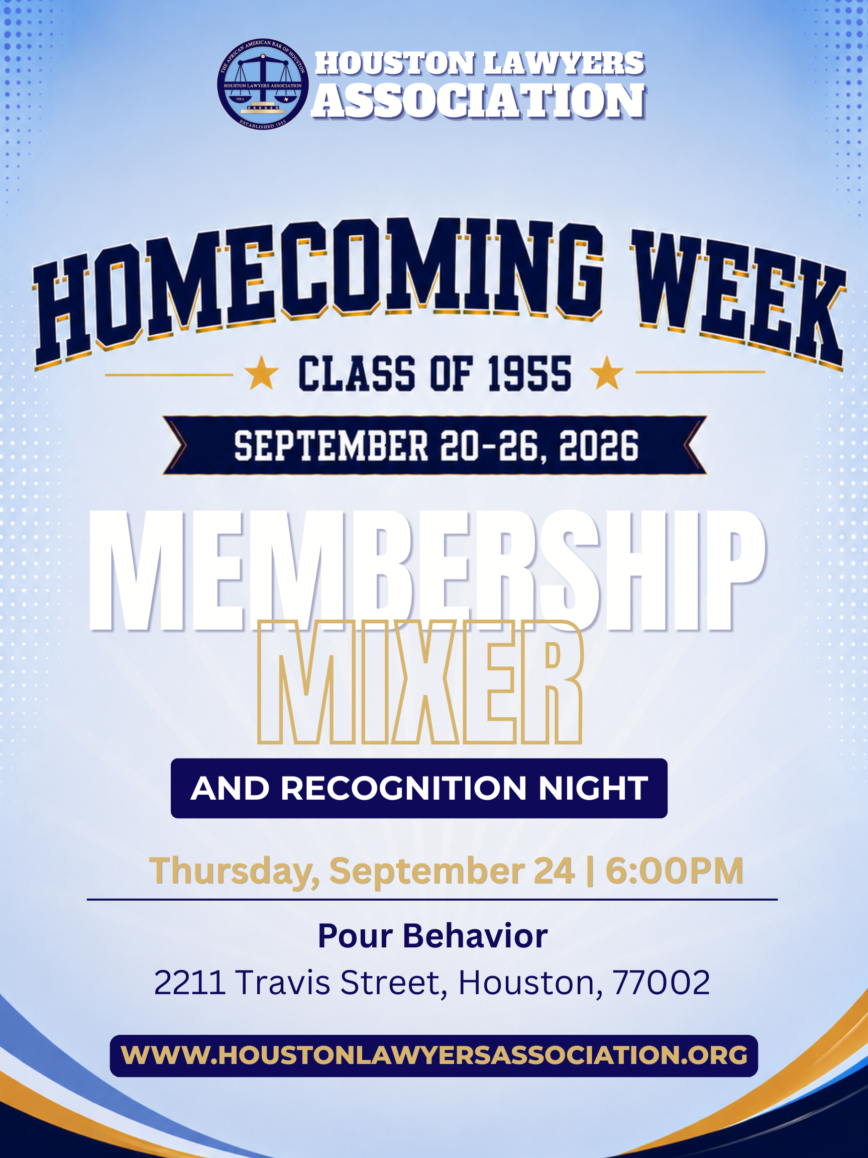 Homecoming Week: Membership Mixer & Recognition Night