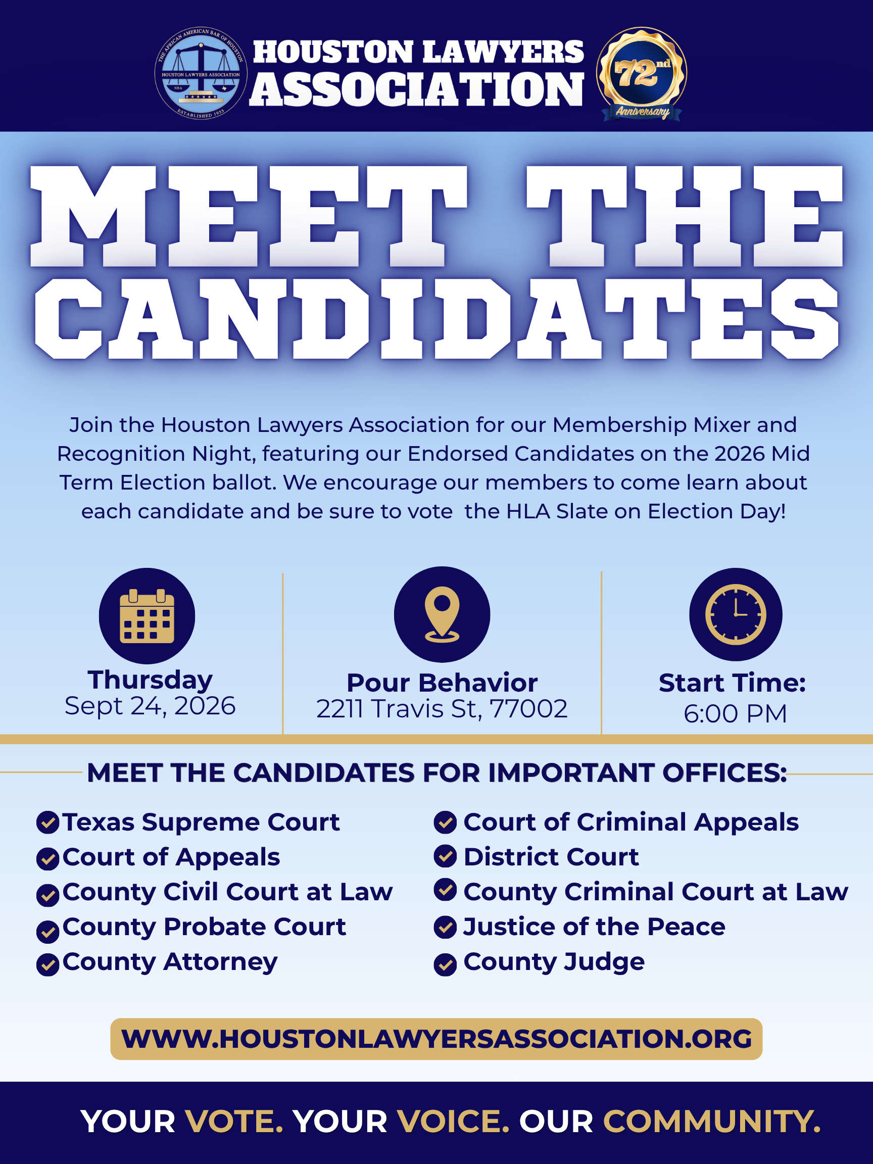 Meet The Candidates