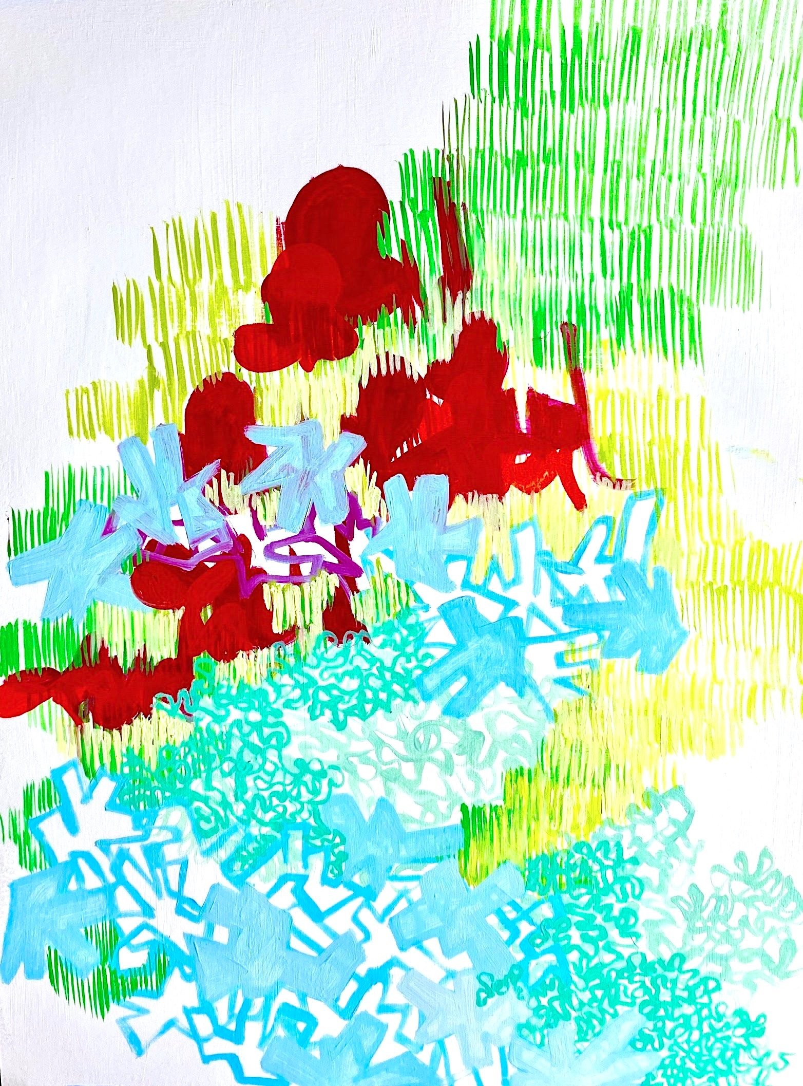 Moss and Frost
Oil on Paper
11in x 14in