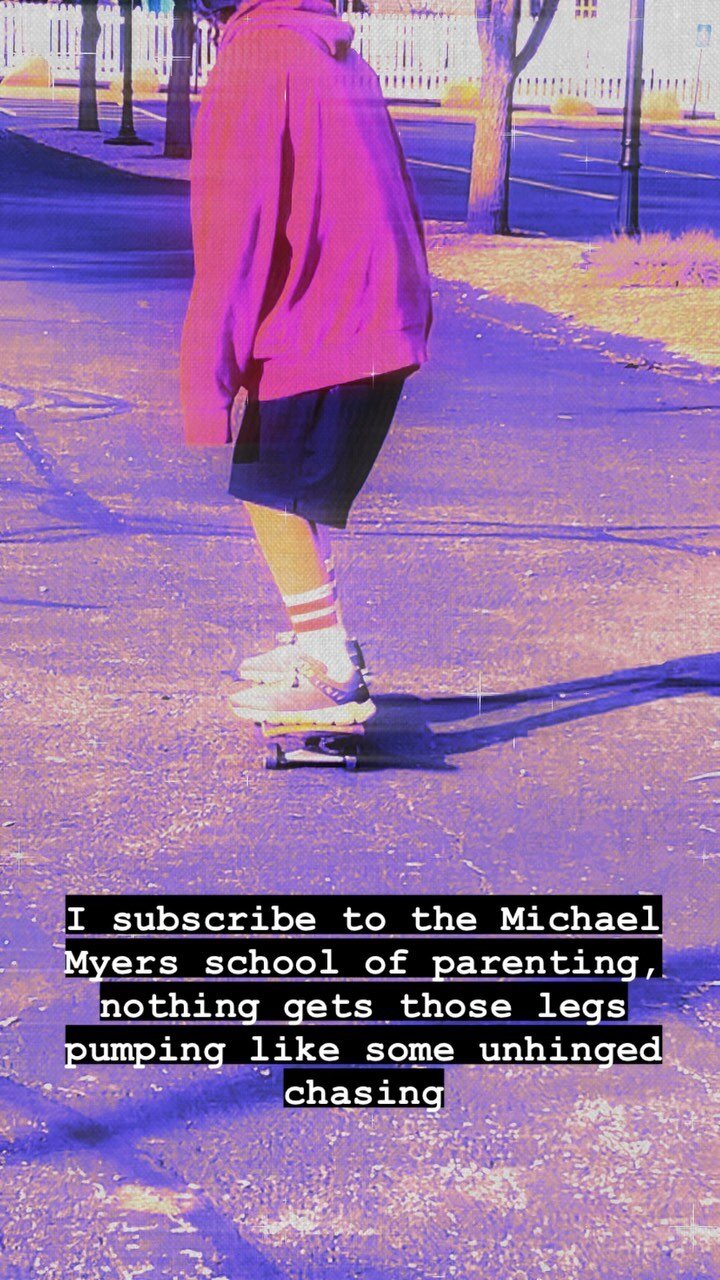 Sunday Is for skating #parentingskillsonpoint #michalemyers #skateordie