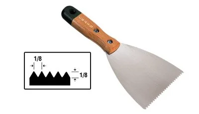 Crain No. 041 4" Notched Spreader