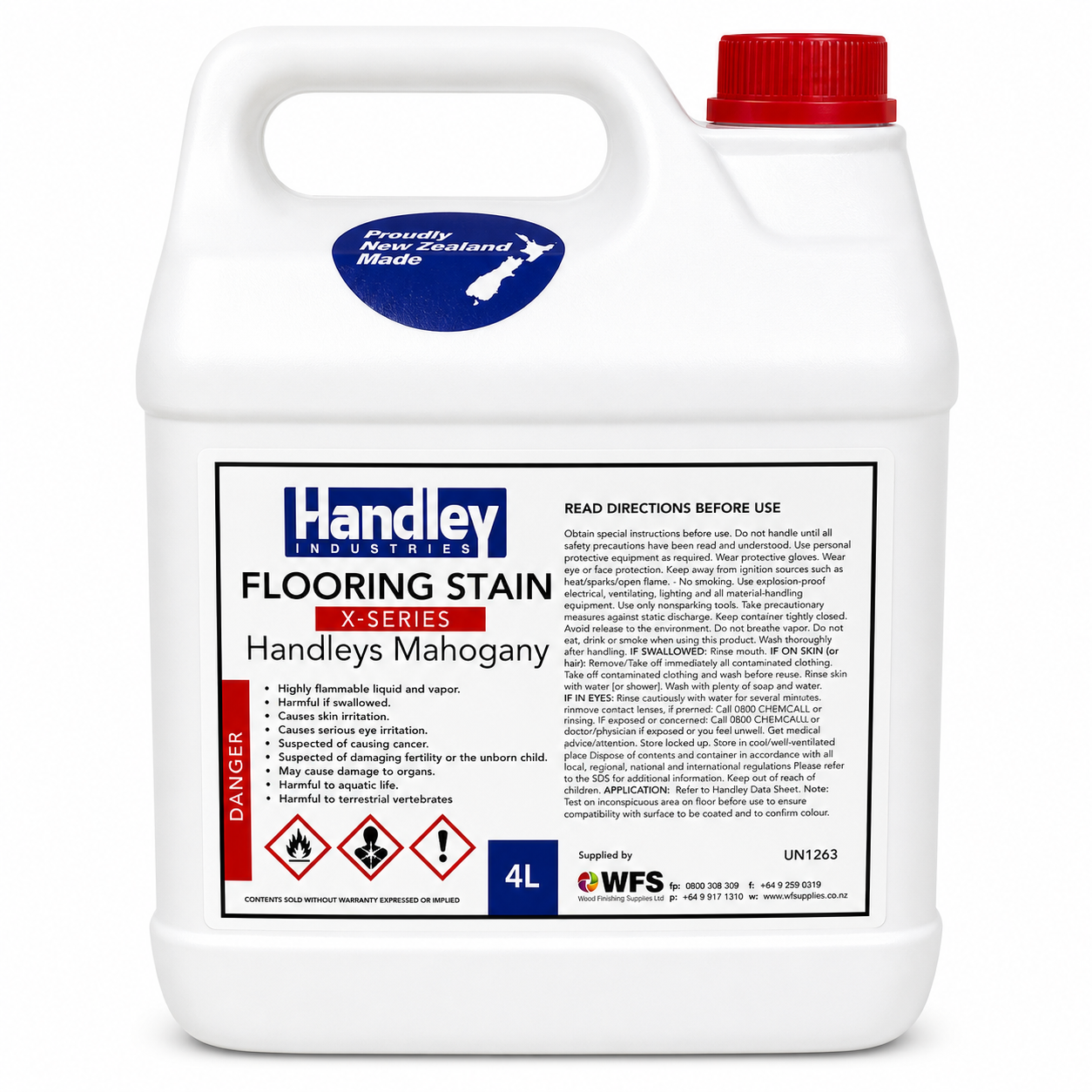 Handley X-Series Stain 4 litre