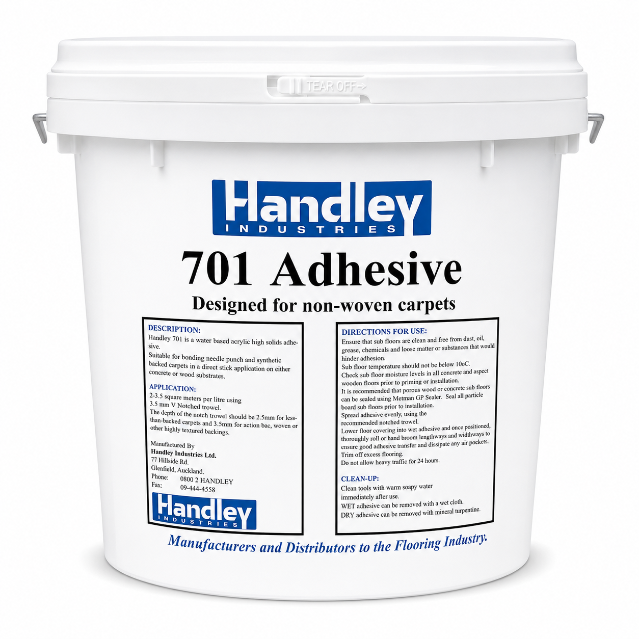 Handley 701 Vinyl Adhesive Low VOC