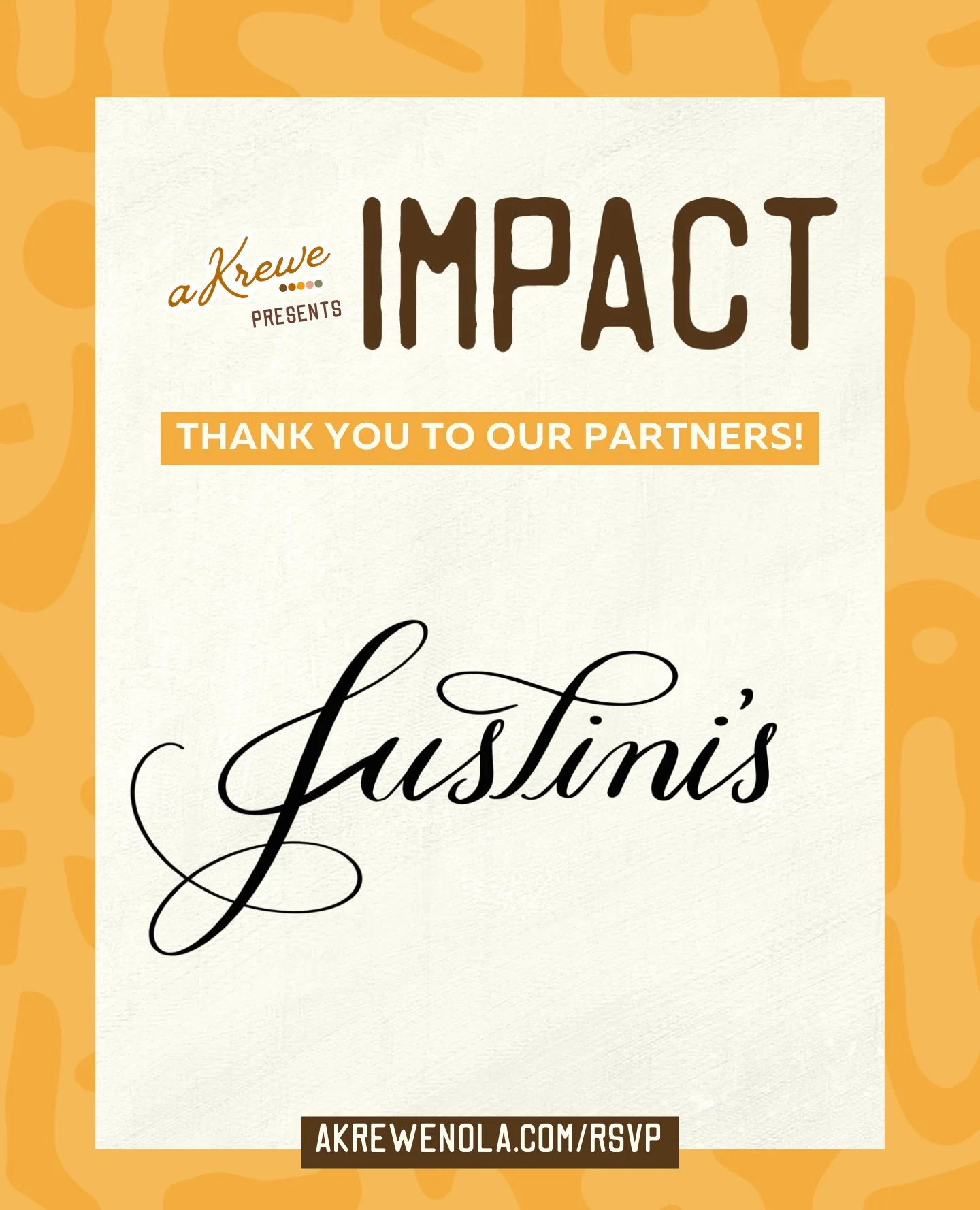 welcome to our newest partner, @justinisnola! 🥂
JusTini's is a women-owned restaurant and cocktail bar located in the New Orleans Bywater neighborhood! join us for impact x aKrewe to sip on their innovative cocktail creations that perfectly captu