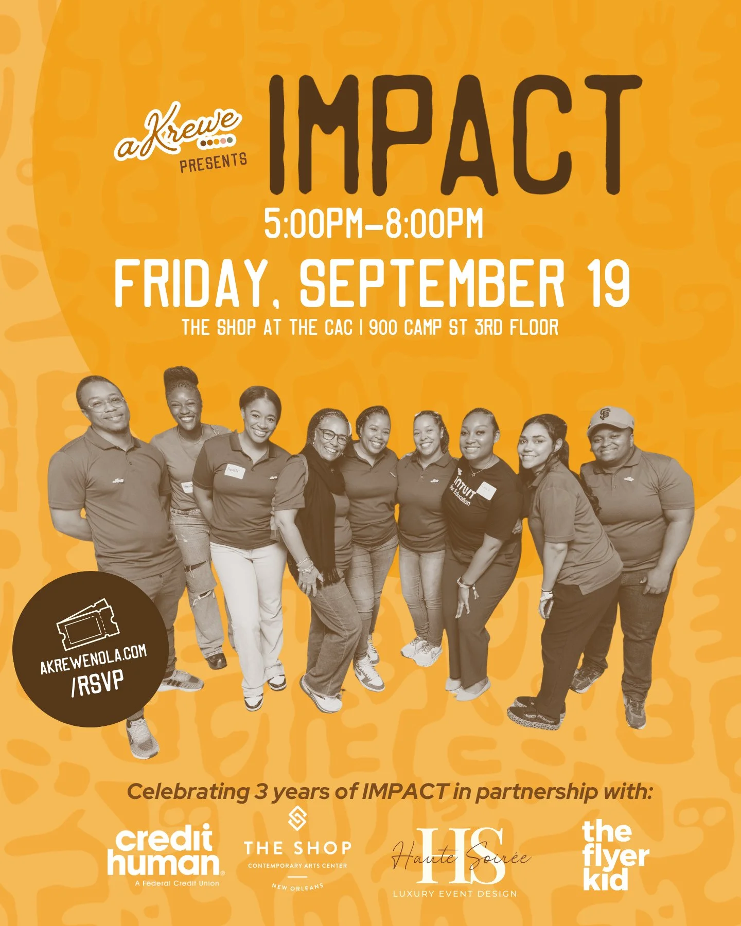 3 days until our personal new year celebration. if you've been part of this journey or want to see what authentic community looks like, this is your moment.
🫱🏽‍🫲🏿: impact x aKrewe
📍: The Shop at the CAC | 900 camp st. 3rd floor
🗓️: fri