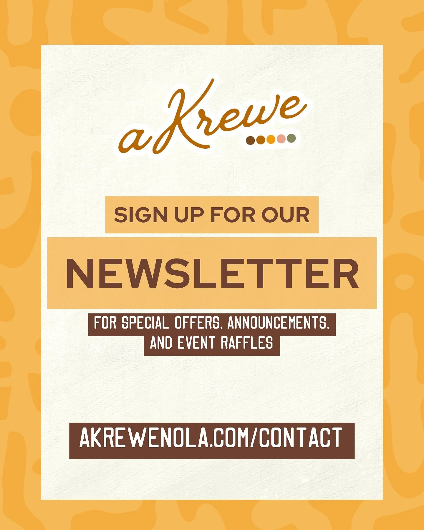 did you get our newsletter this morning? 👀
we made an exciting announcement about our event to everyone who is signed up for our alerts. don’t worry, we’ll drop one more surprise this week.
hint, hint: if you’re signed up, you mi