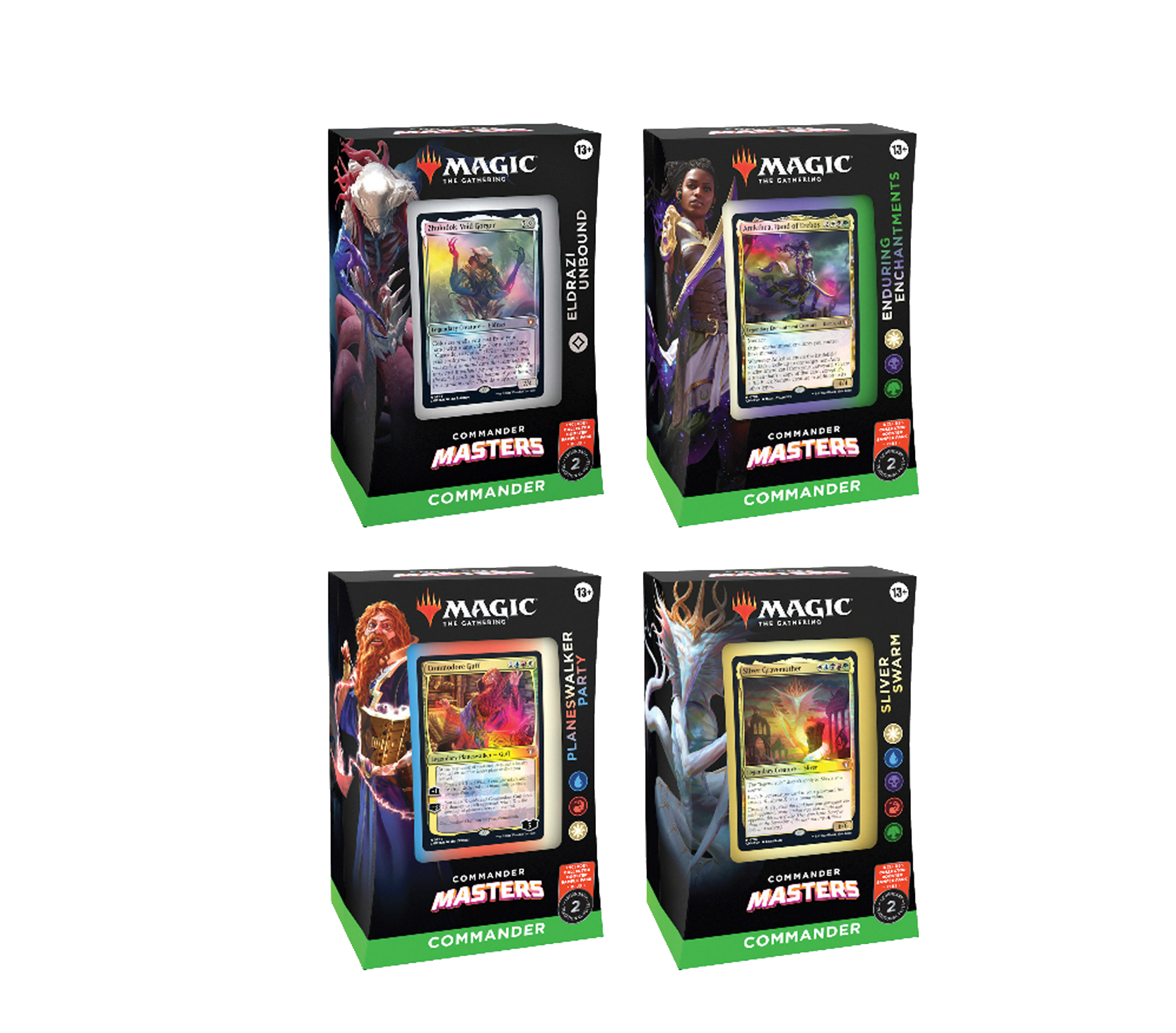Magic Commander Masters Deck Box — Anime TCG USA